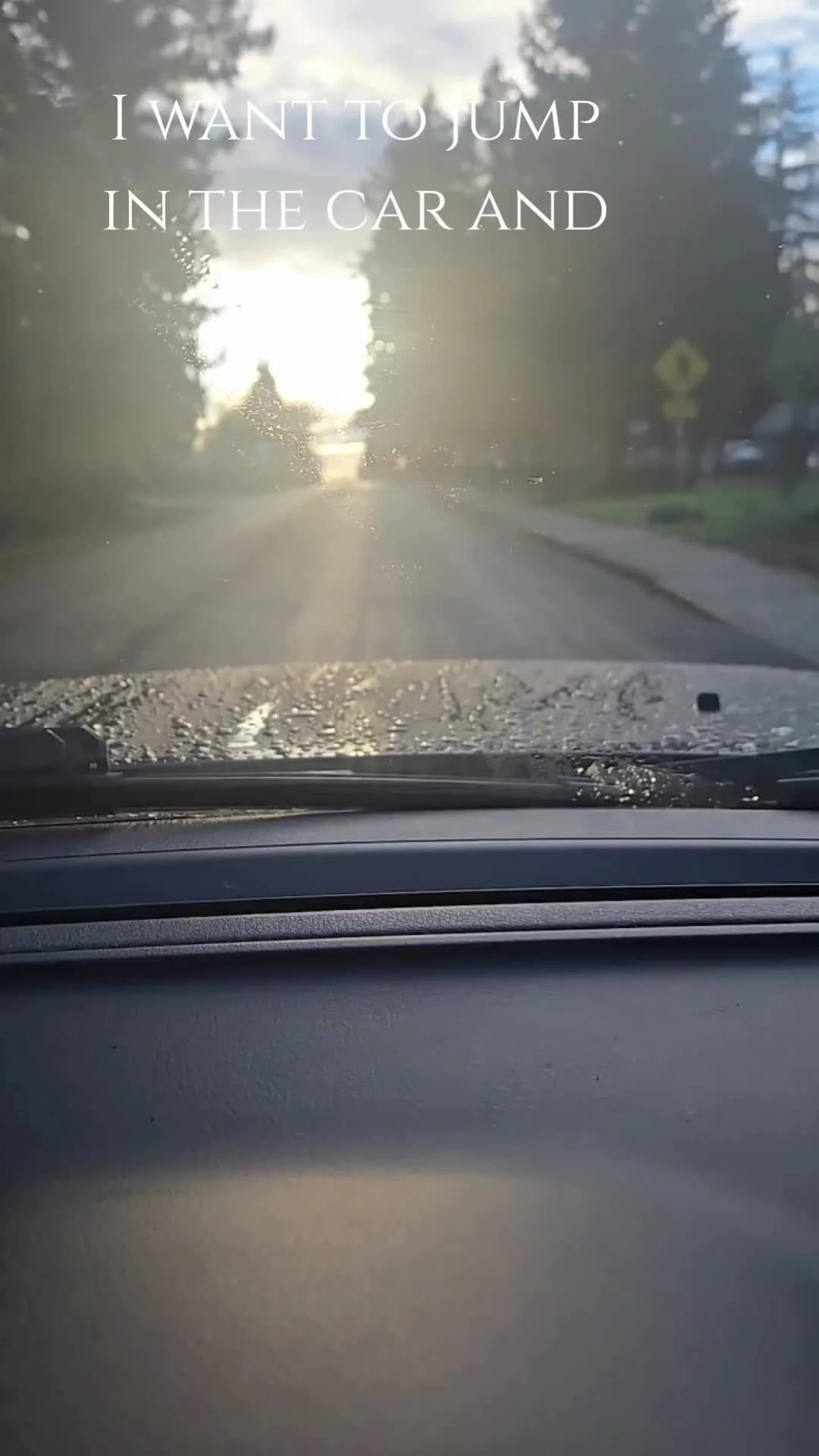 “Let’s jump in the car and GO!”
“Go where?” he asks.
And I smile, “Anywhere. Let’s just ride. Let’s find some adventure.”
I’m learning something important, sweet friend—life isn&rsquo