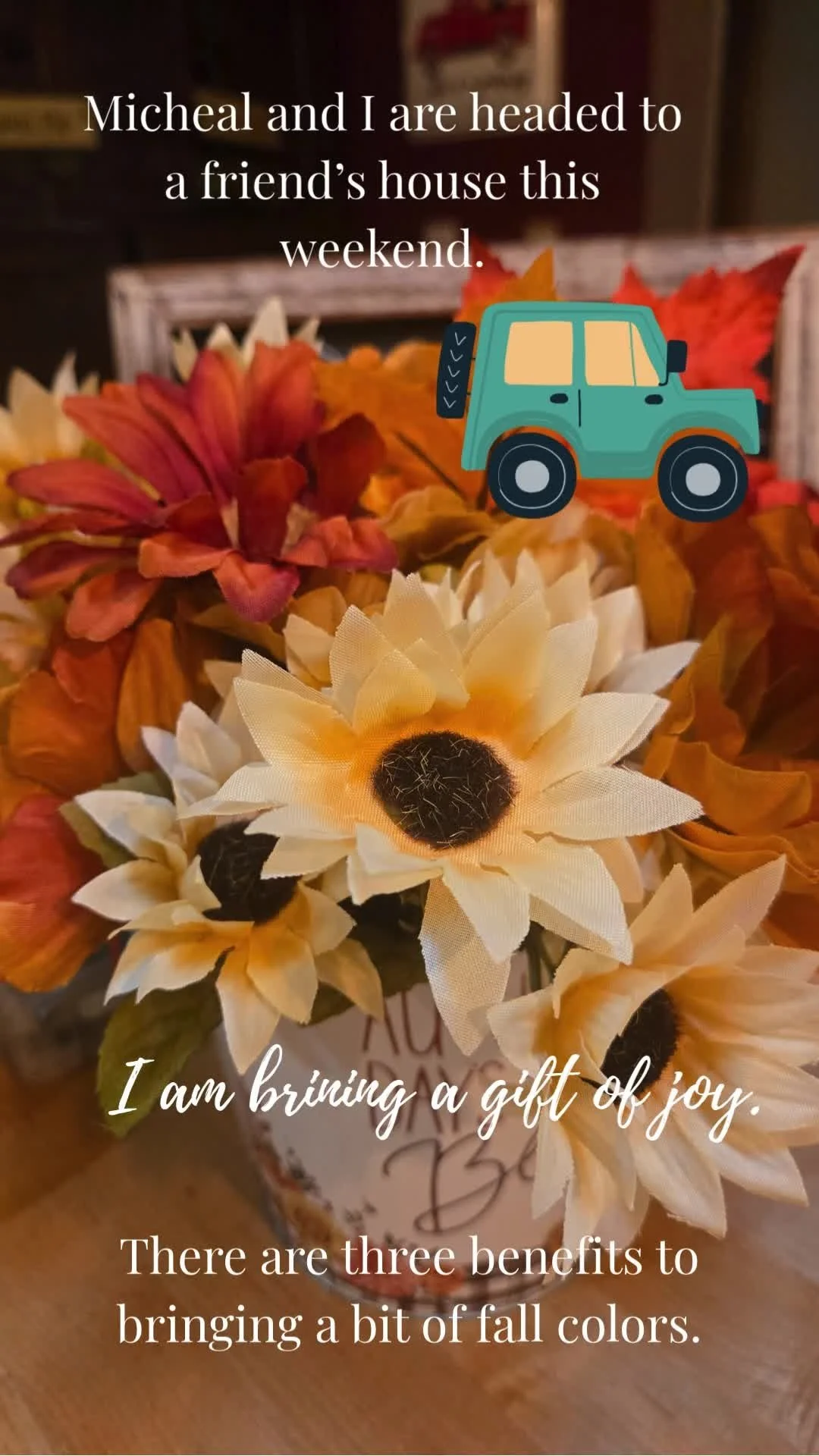 Taking the time to create something special for a friend always brings me so much joy.
This weekend, Michael and I are headed to visit a dear friend. Often, I don’t want to arrive empty-handed, so I decided to make a little something simple&md