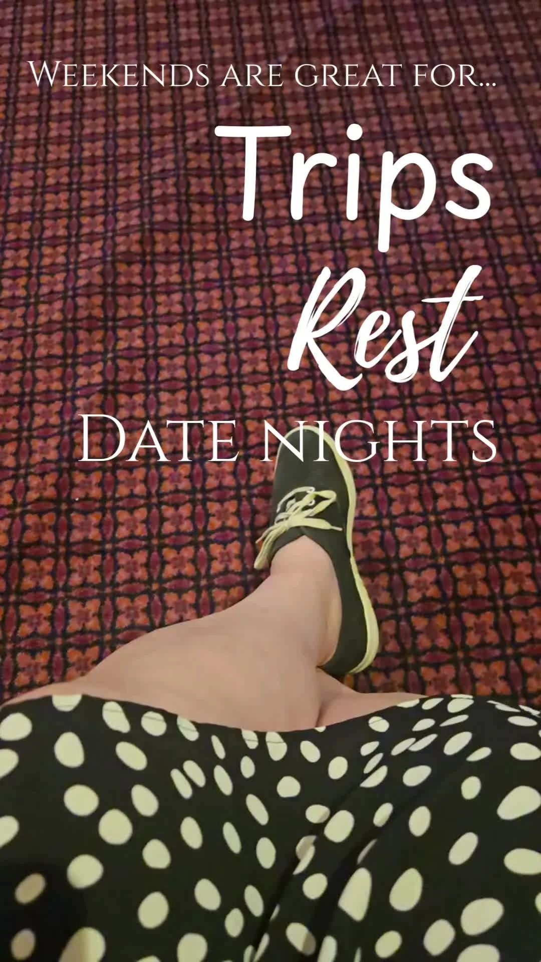Weekends can look so different depending on the season of life. Sometimes they are filled with fun trips, much-needed rest, or a sweet date night. But other times, my weekends are full of errands, housework, or catching up on things I didn’t ge