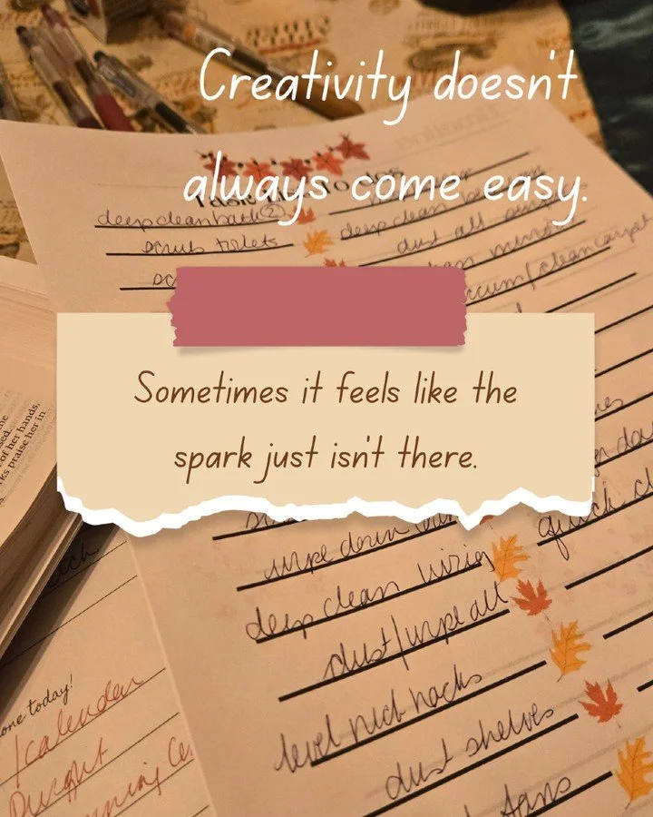 Creativity doesn&rsquo;t always arrive with a burst of inspiration. Sometimes it shows up in the quiet rhythm of life&mdash;planning a meal, decorating for the holidays, or simply making your home peaceful. These are sacred moments where God uses you