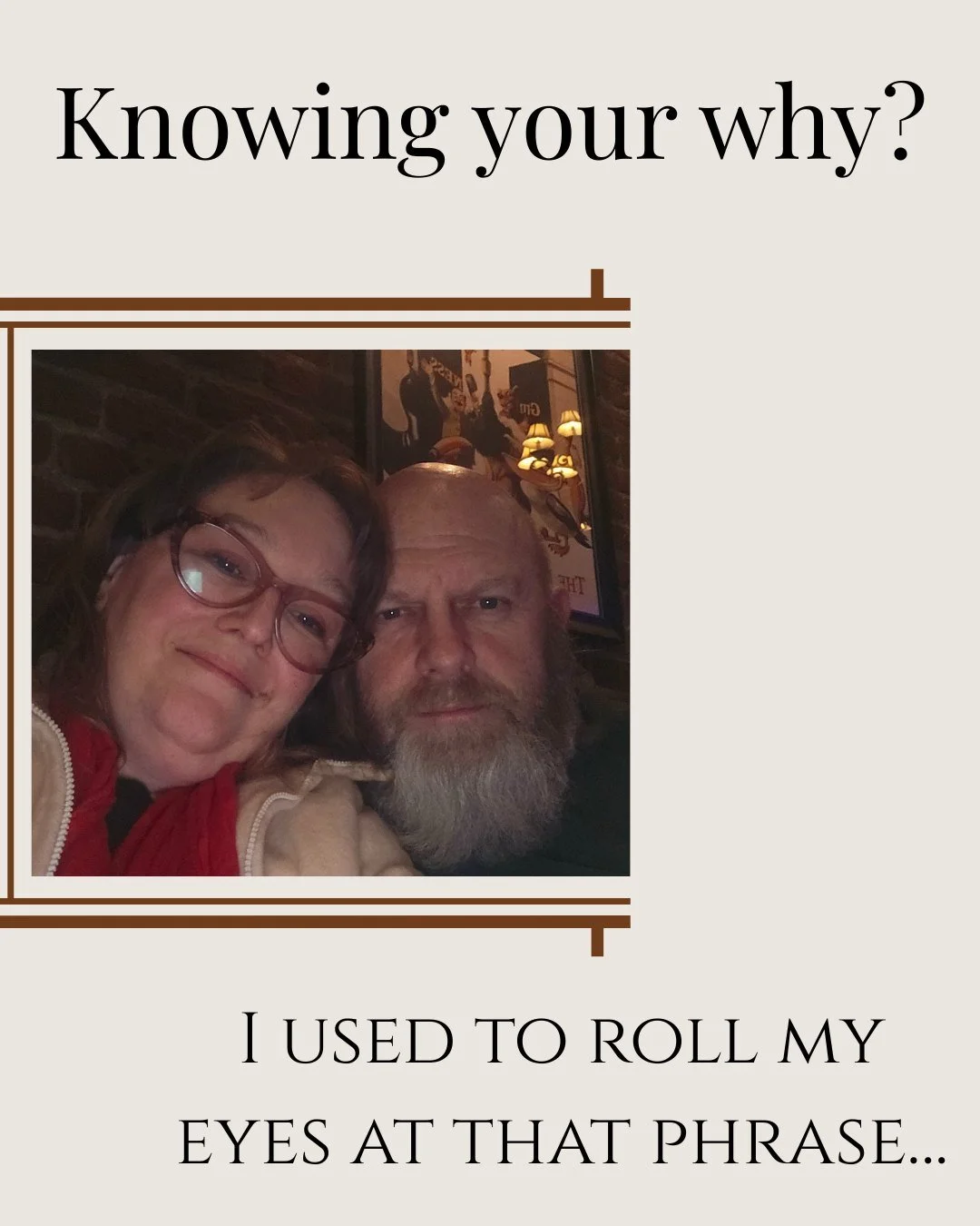 A new year has a way of asking us to pause and reflect.

For a long time, I resisted the idea of having a why.
But now I see it clearly&mdash;
my why is rooted in where God has placed me and who He&rsquo;s calling me to be.

This year, I&rsquo;m choo
