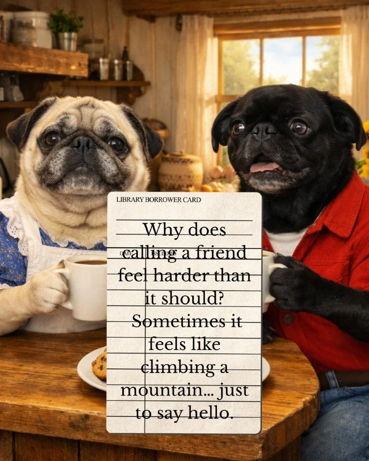 Connection doesn&rsquo;t always come easily&mdash;but it matters deeply. As we step into a new year, I&rsquo;m reminding myself that relationships grow when we choose to show up with intention, even when it feels uncomfortable. One small step can mak
