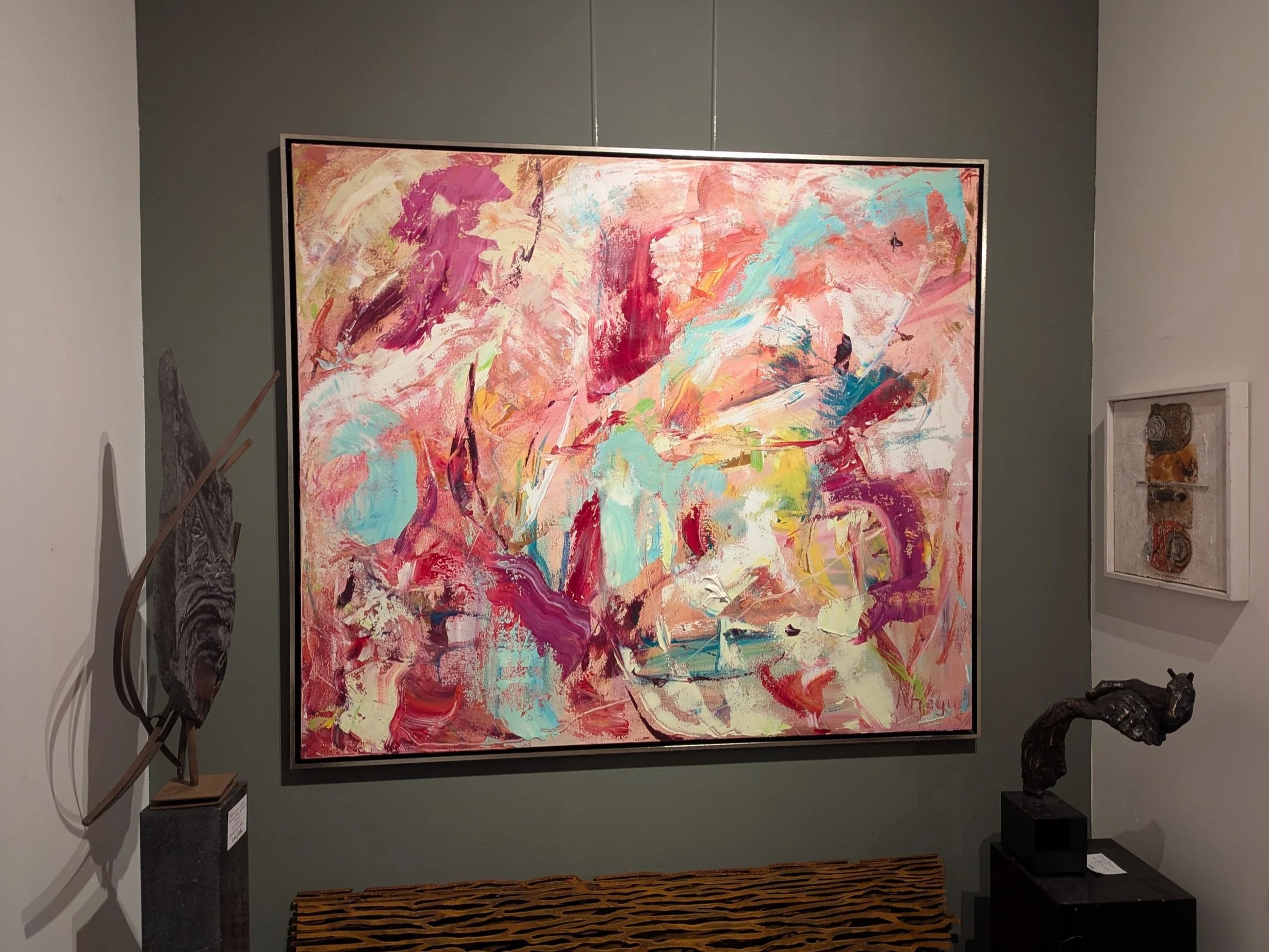 BEYOND FOCUS, 120x140 cm, Oil on Linen