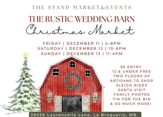 The Rustic Wedding Barn Christmas Market 