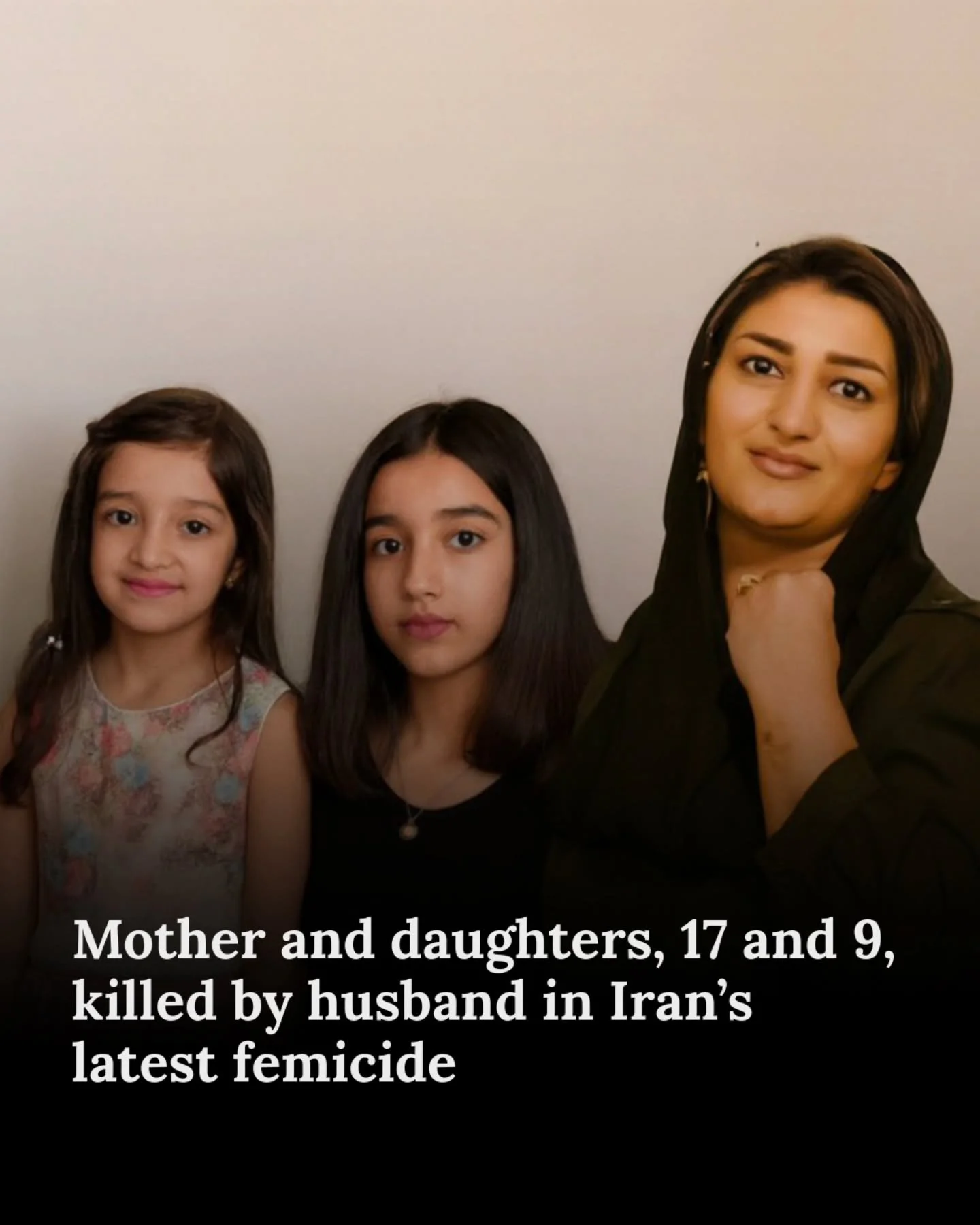 Hundreds of women in Iran have been victims of femicide. Somayeh Kiomarsi and her daughters, Sanaz and Maral, are among the latest cases to be reported.
Femicide is the most extreme form of violence against women. While so-called &ldquo;honor killing
