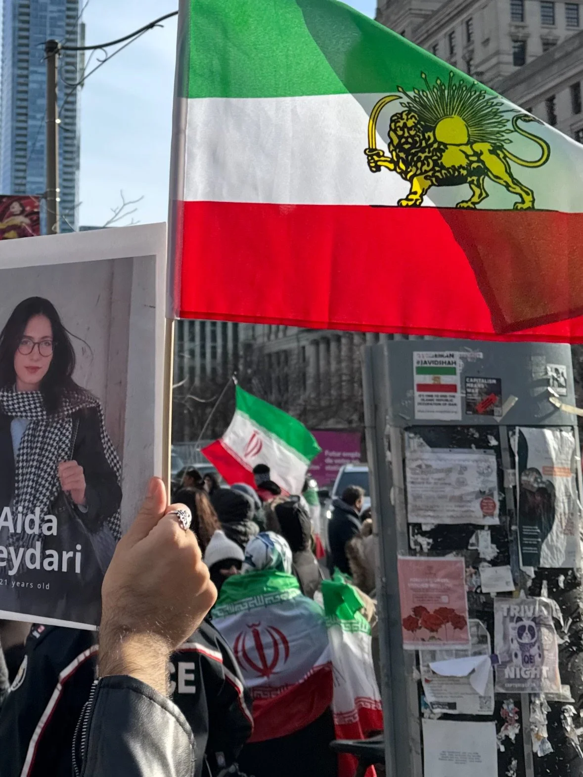 They waved the regime&rsquo;s flag.
We carried the memory of the fallen.

One ruled through fear.
The other survived through courage.

Tonight, Iranians celebrate not revenge &mdash;
but freedom outliving oppression.

Iran remains.
Long live Iran.