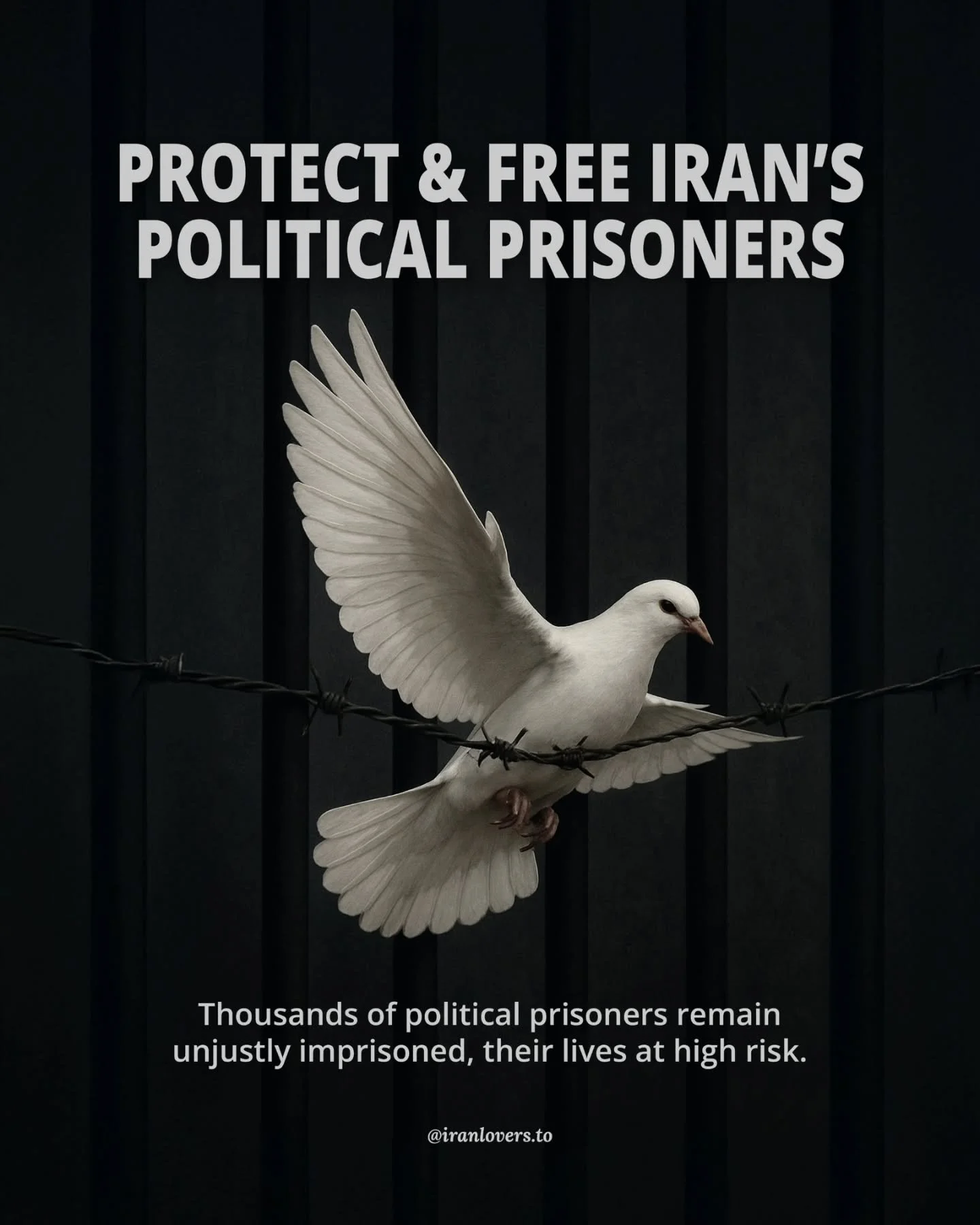 Many of those imprisoned are activists, journalists, students, and ordinary citizens jailed simply for speaking out, and their lives remain most vulnerable during conflicts and internet blackouts. Contact your representatives and urge them to act to 