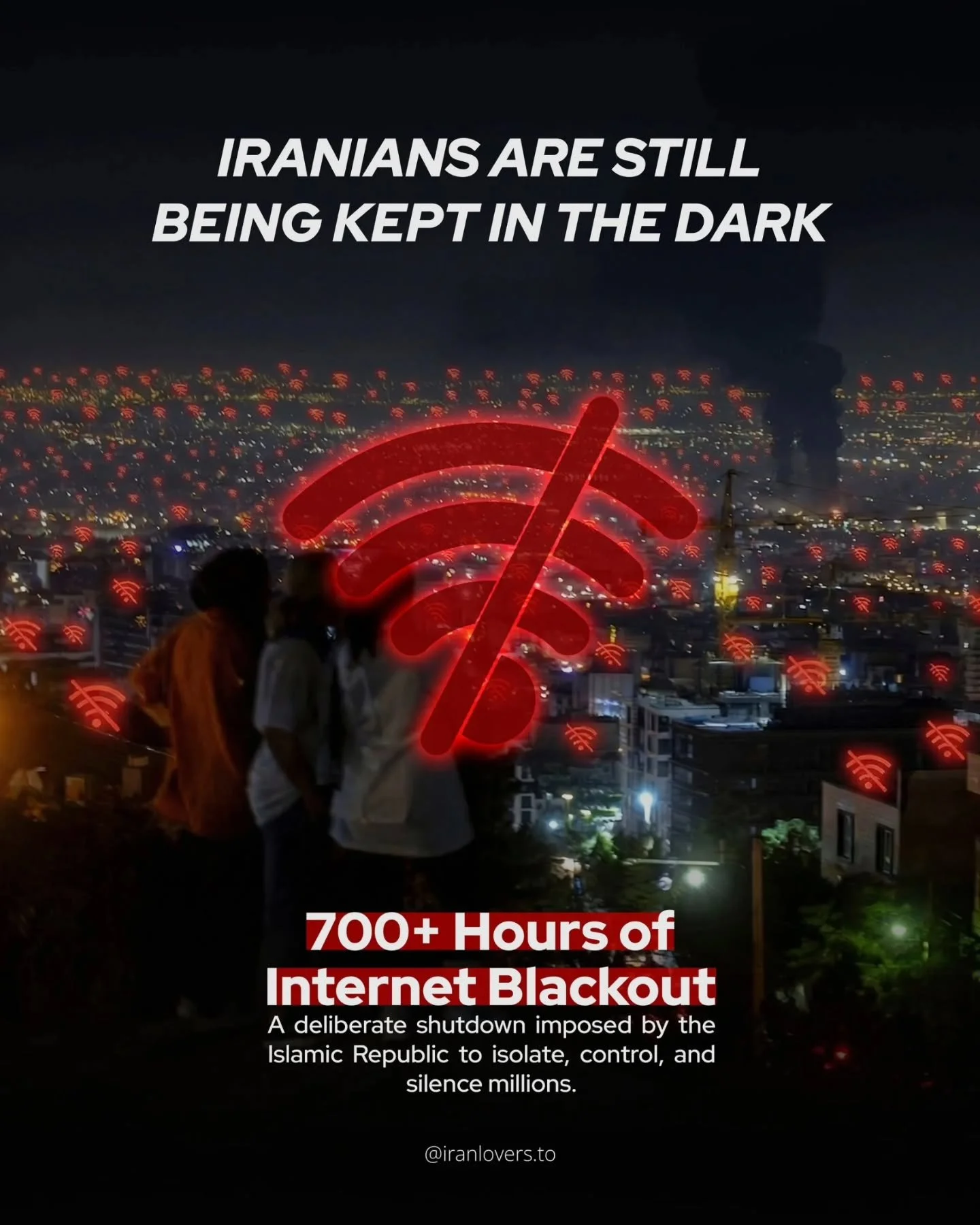 When a population is cut off like this, the damage is not just immediate. It compounds socially, economically, and psychologically long after the signal is restored.