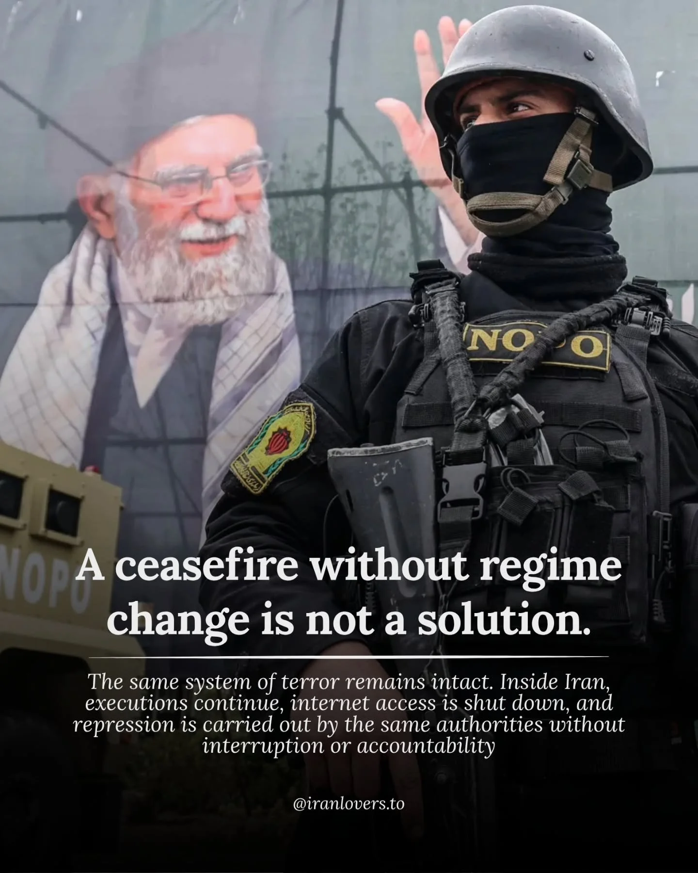 Until the Islamic Republic falls, nothing changes for Iranians or the world.