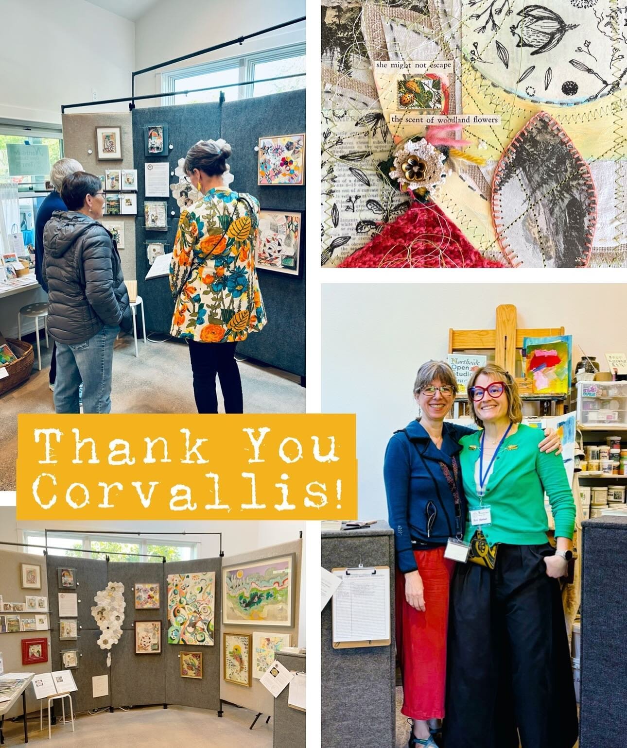 Thank you to everyone who came out to support @northsideopenstudiostour this weekend!

#community #openstudio #studiotour #corvallis #corvallisoregon