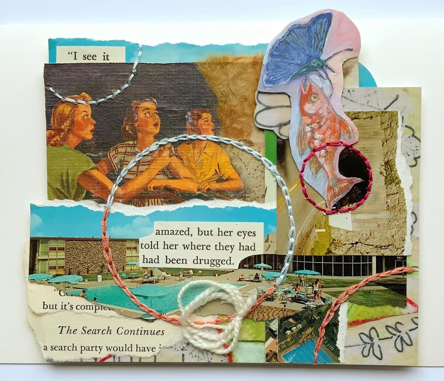 &quot;I See It&quot;

An original Contemporary Vintage Collage - now available in the studio store!

Jenniferlommers.com/store

#collage #vintage #nancydrew #vintagebooks #vintagecollage #collageo #collagecircle