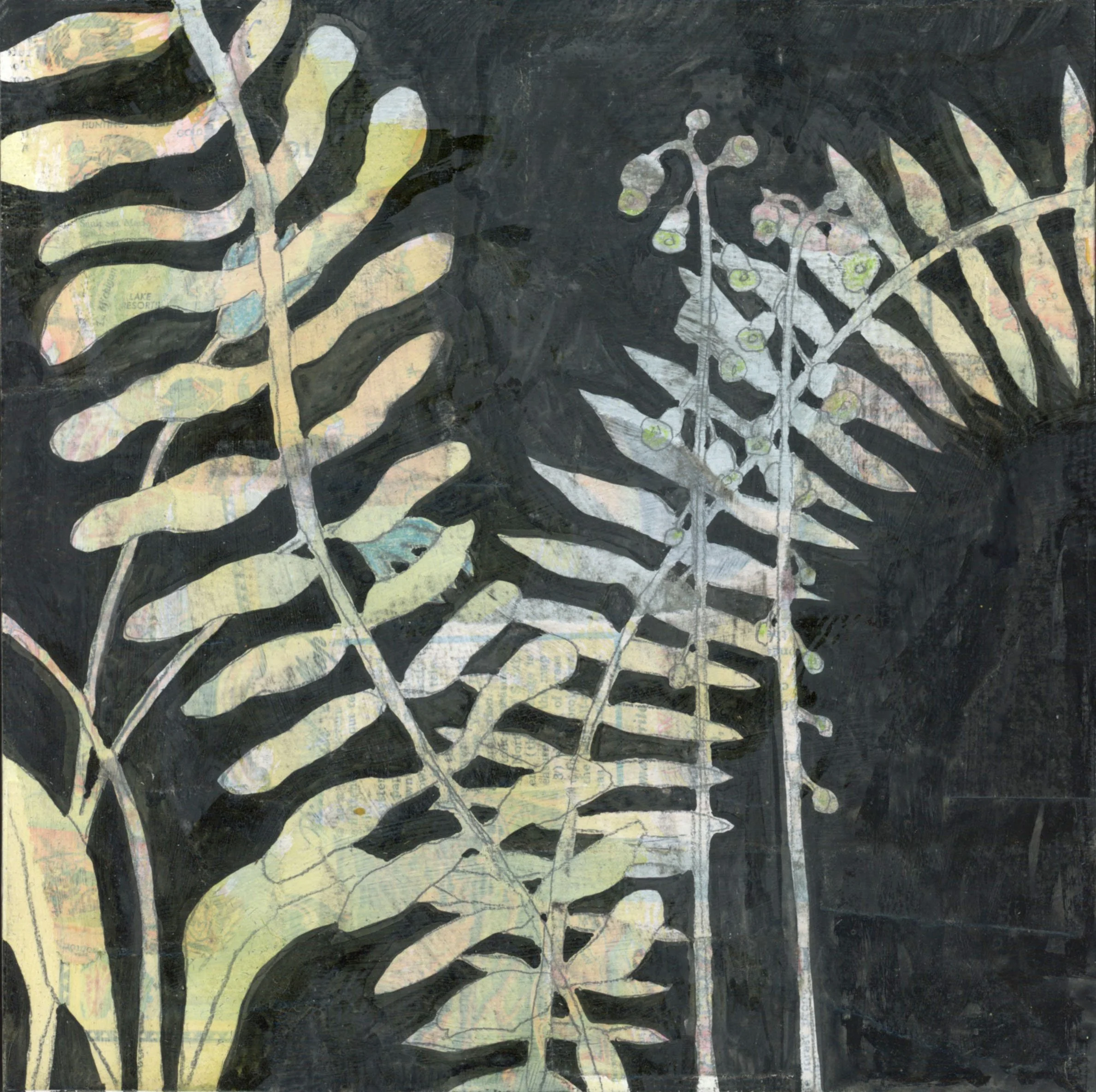 Apparitions V - Original Mixed Media Art