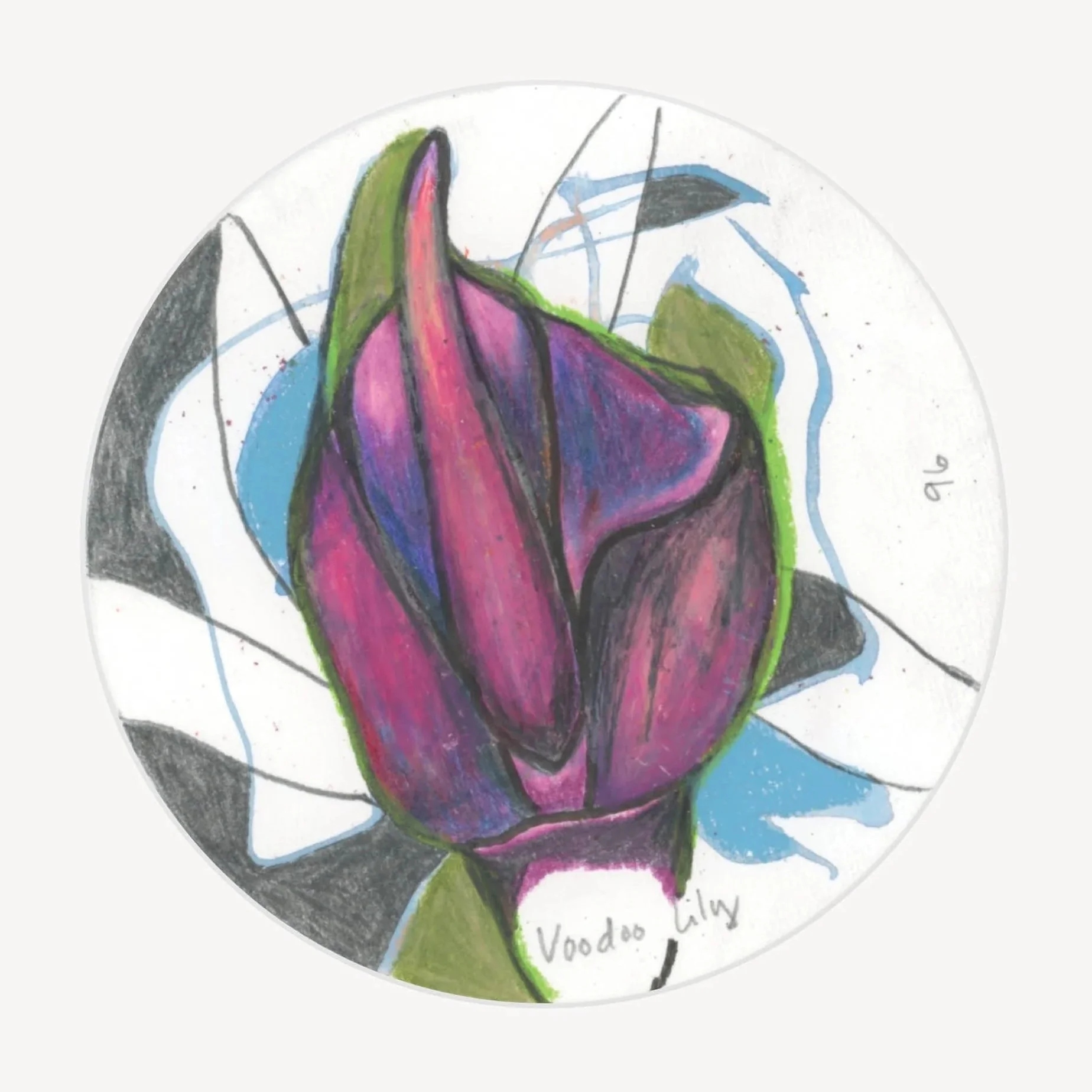 100 Days - No. 096, Voodoo Lily