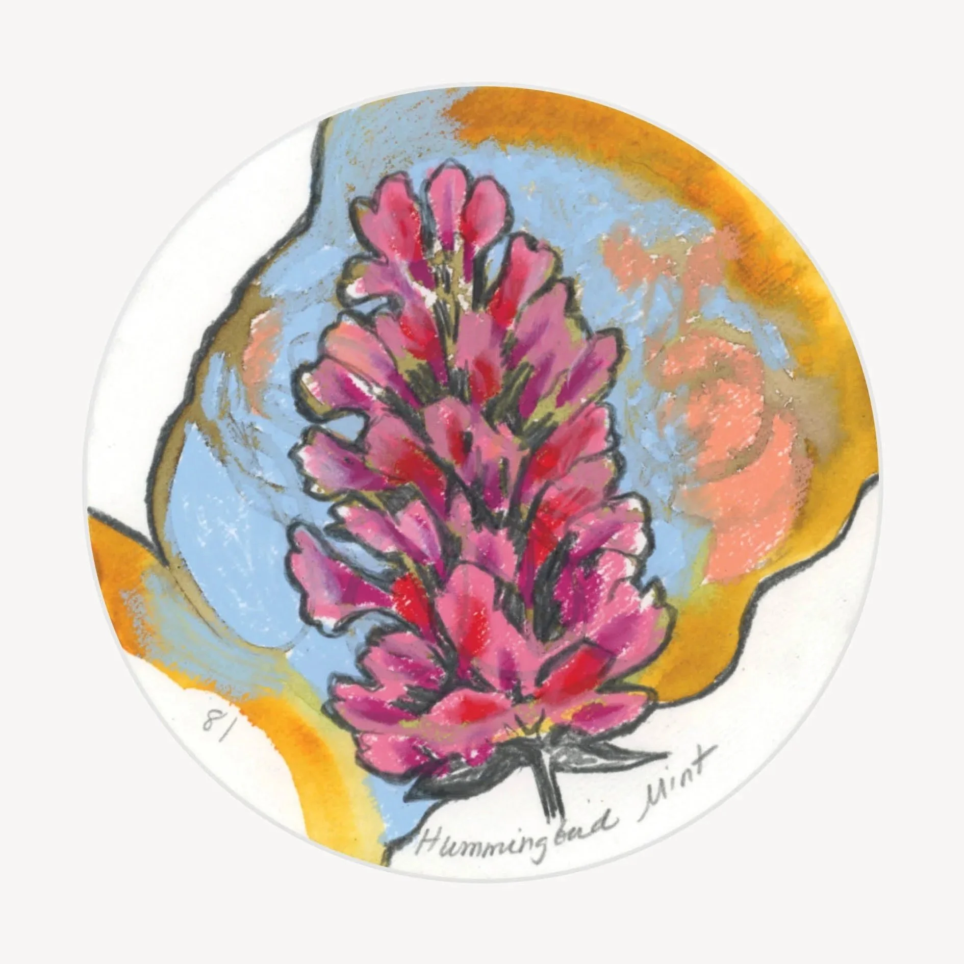 100 Days - No. 081, Hummingbird Mint