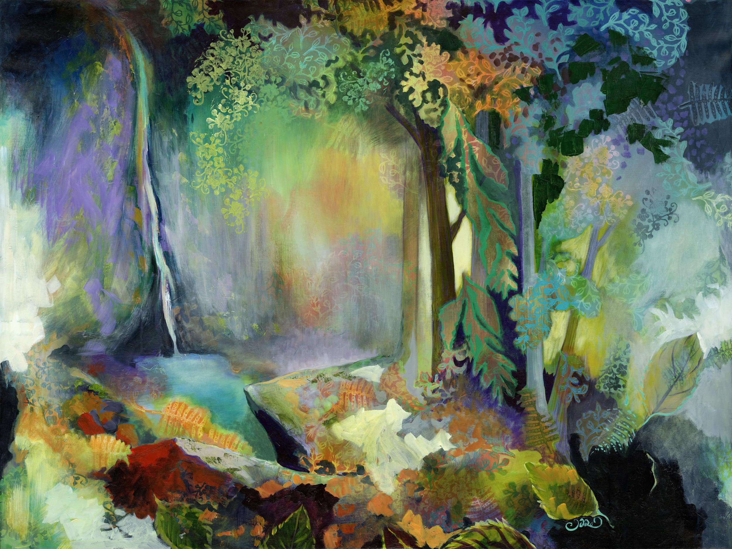 Cascadia - Fine Art Reproduction