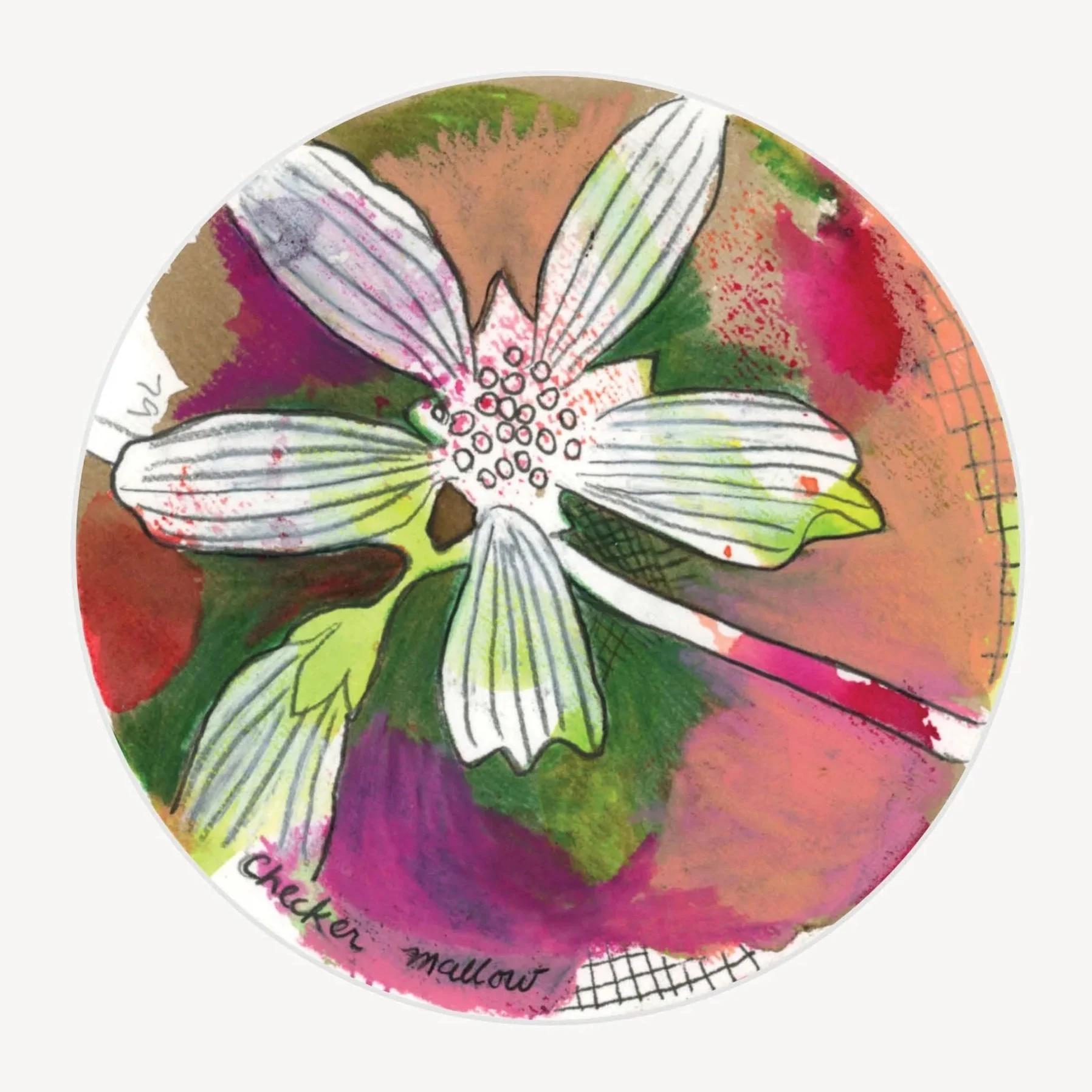 100 Days - No. 079, Checker Mallow