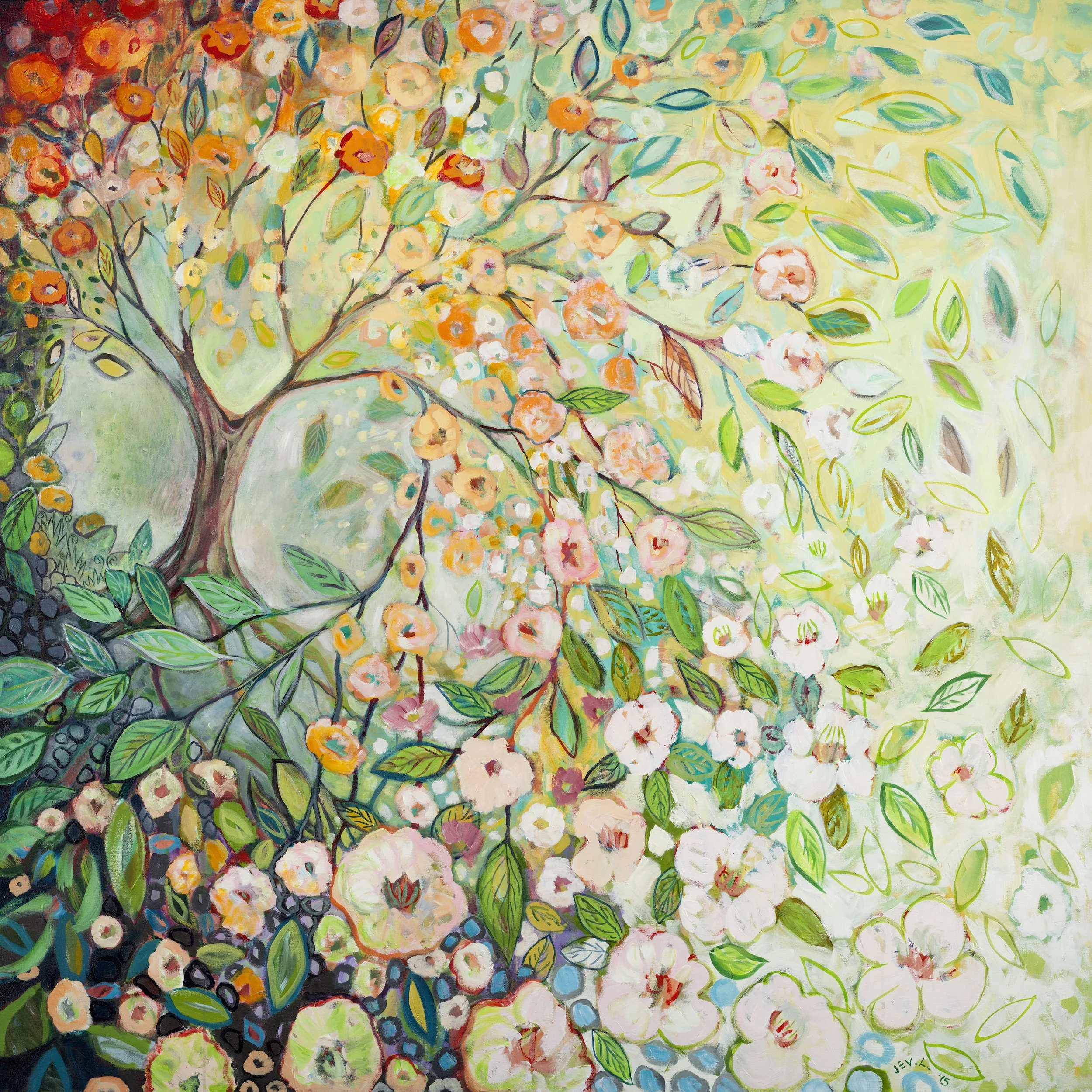 Enchanted, 48x48 inch, 2016