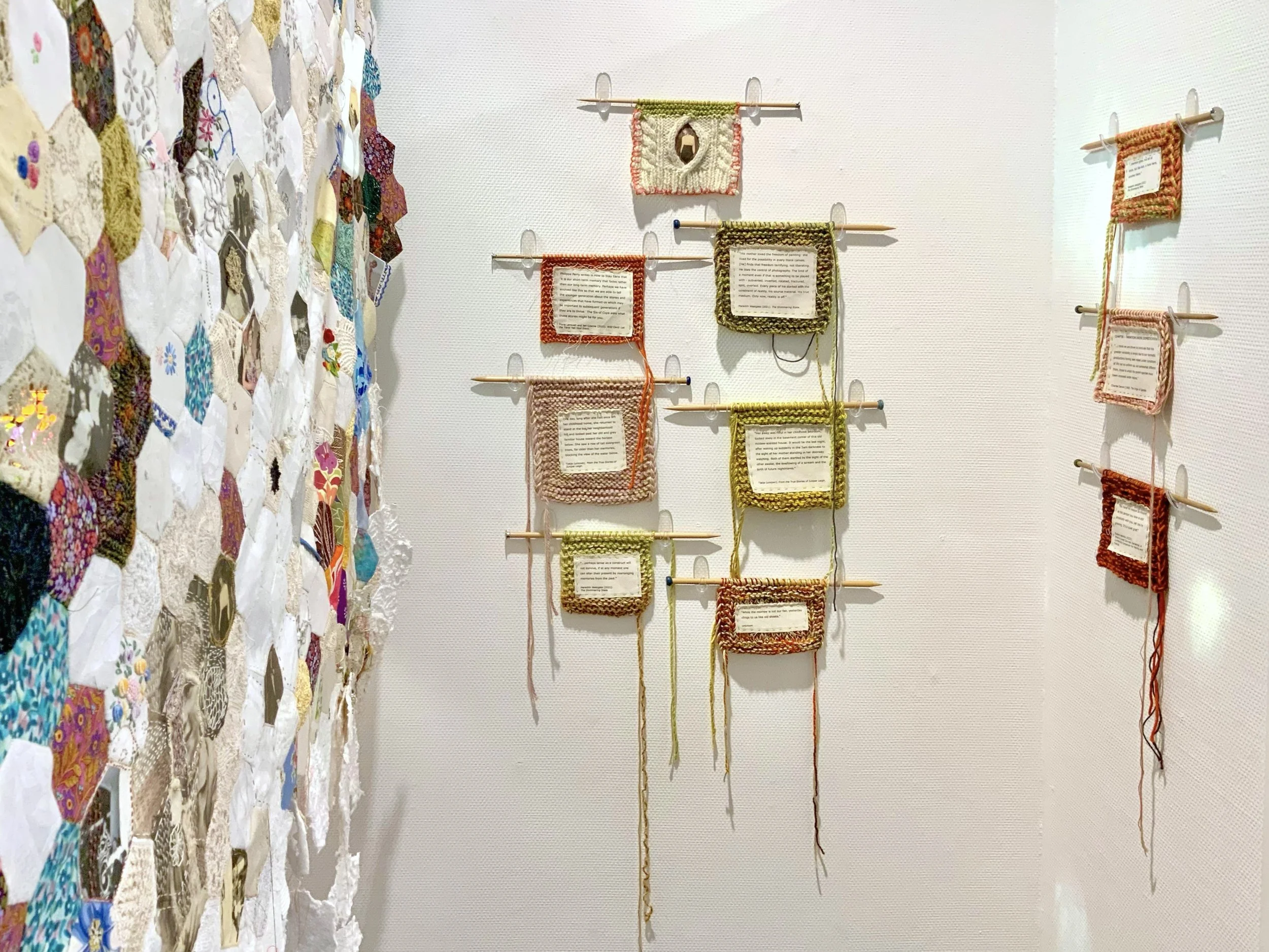 Gauge, Knitted Swatches, 2024