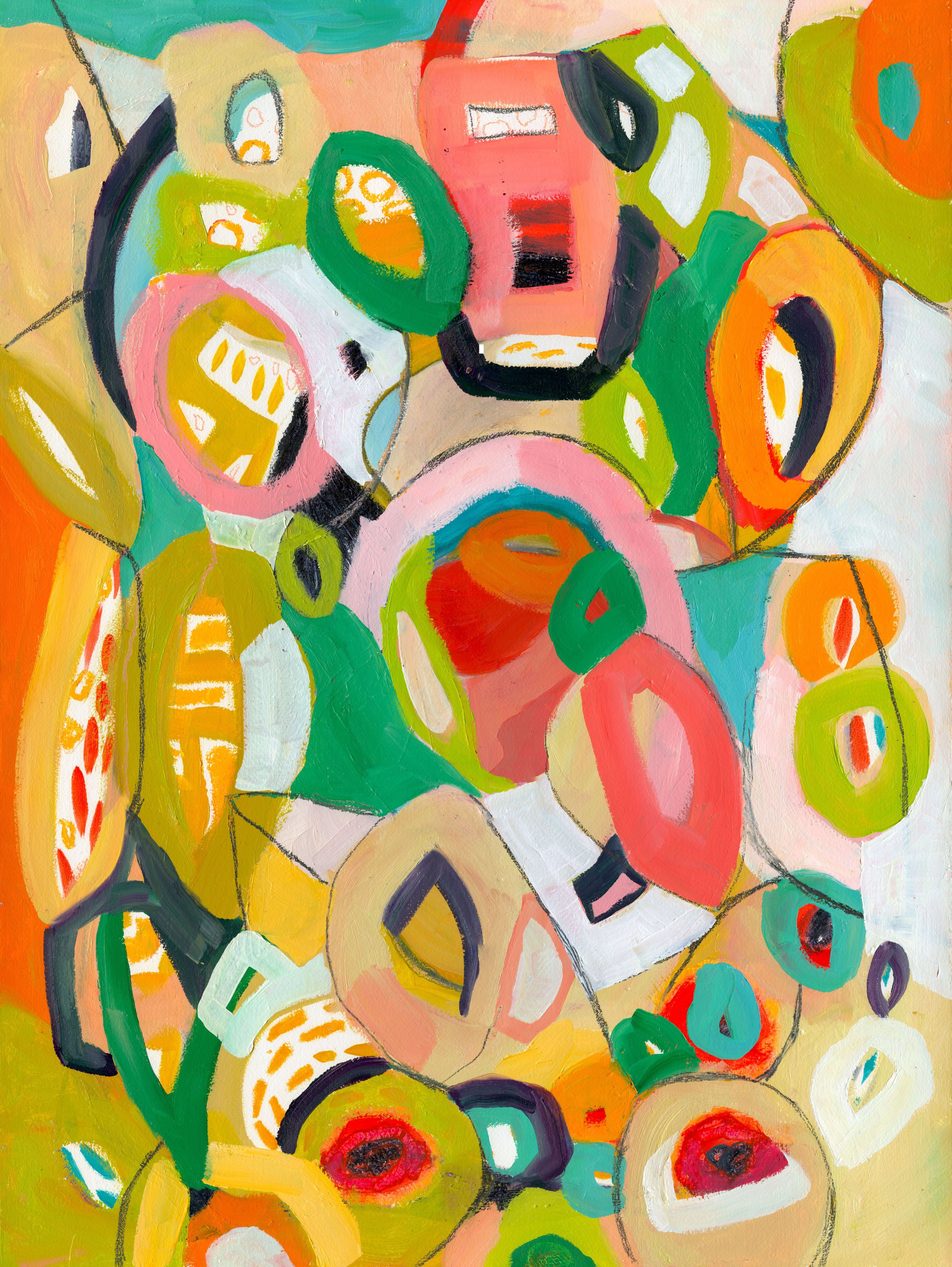 Inner Circle, 30x22 inch, 2022