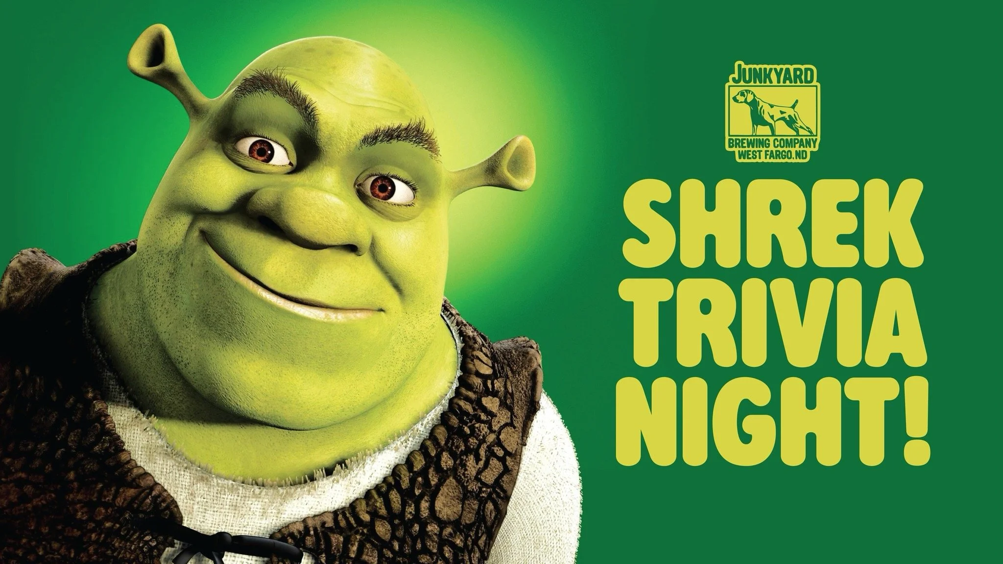 Shrek Trivia Night! at Junkyard West Fargo