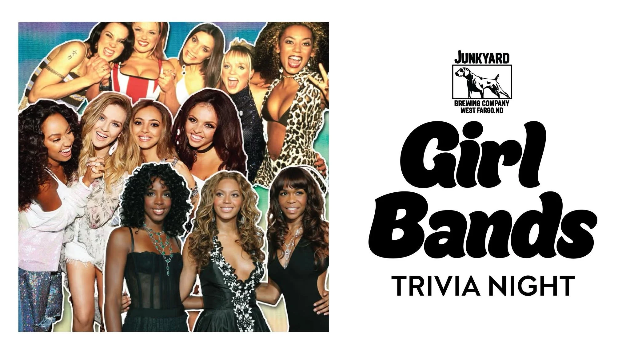 Girl Band Trivia Night! at Junkyard West Fargo 