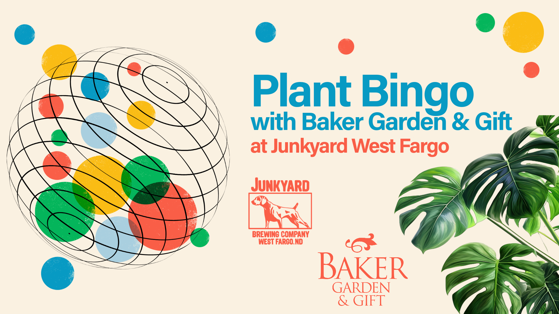 Plant Bingo with Baker Garden & Gift! at Junkyard West Fargo