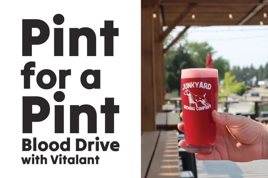 Pint for a Pint! at Junkyard West Fargo 