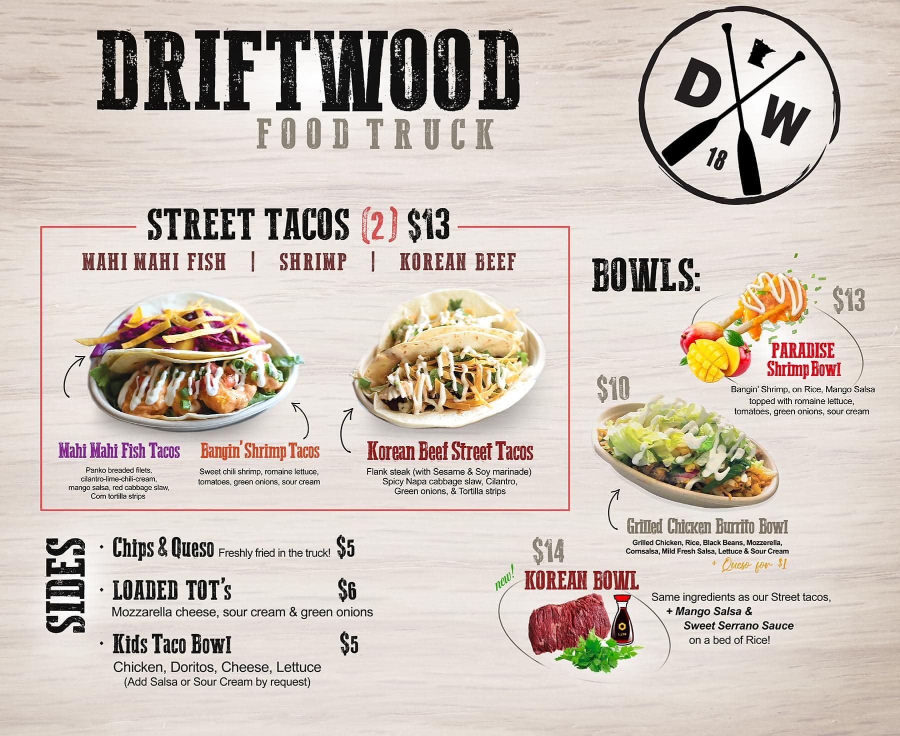 Driftwood Food Truck — Junkyard West Fargo