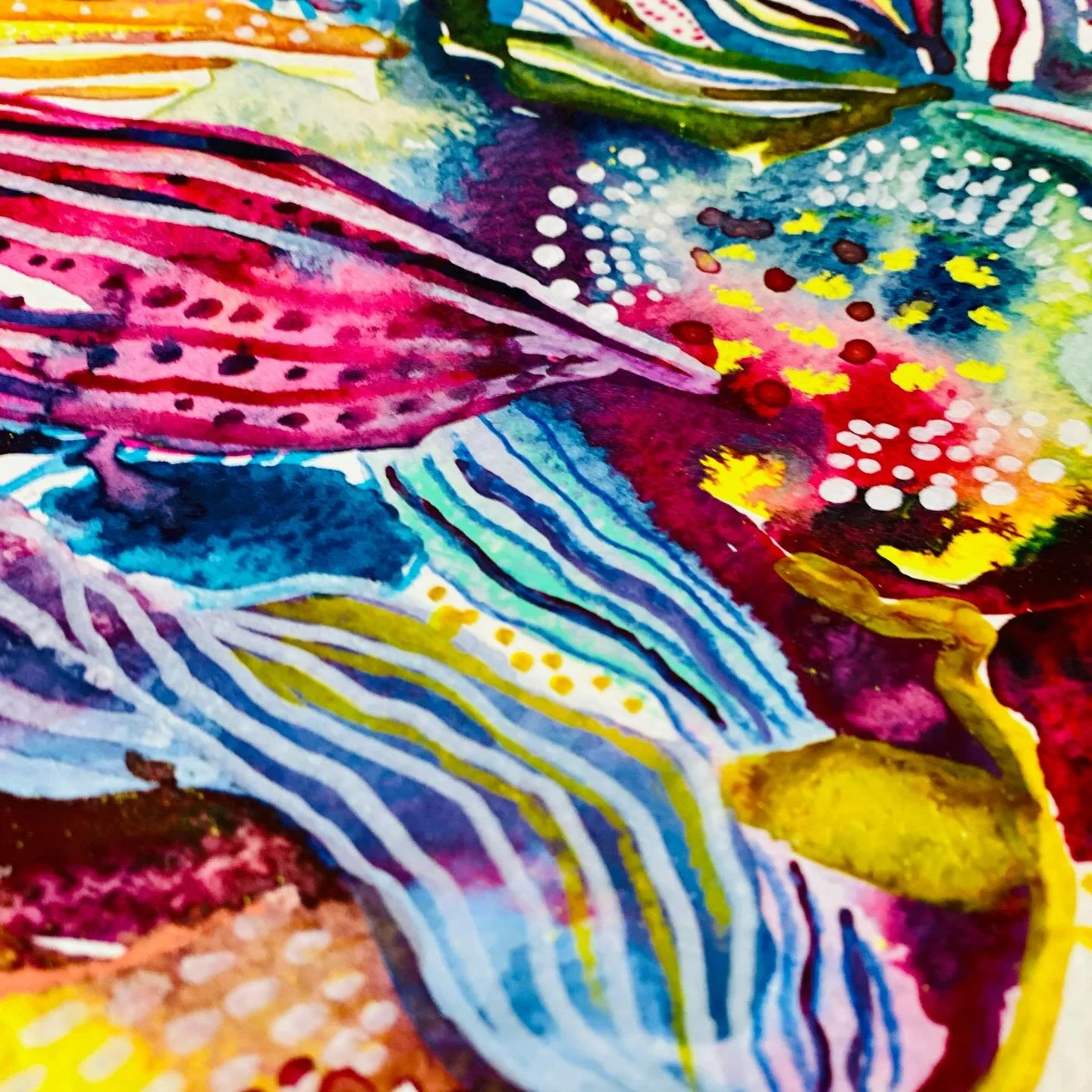 After a full weekend and very little sleep, I&rsquo;m curled up with a cup of cacao, looking through some of the artwork I made this year. This one really hits home for me tonight.

I met a dear friend today and we talked about how beautiful and chal