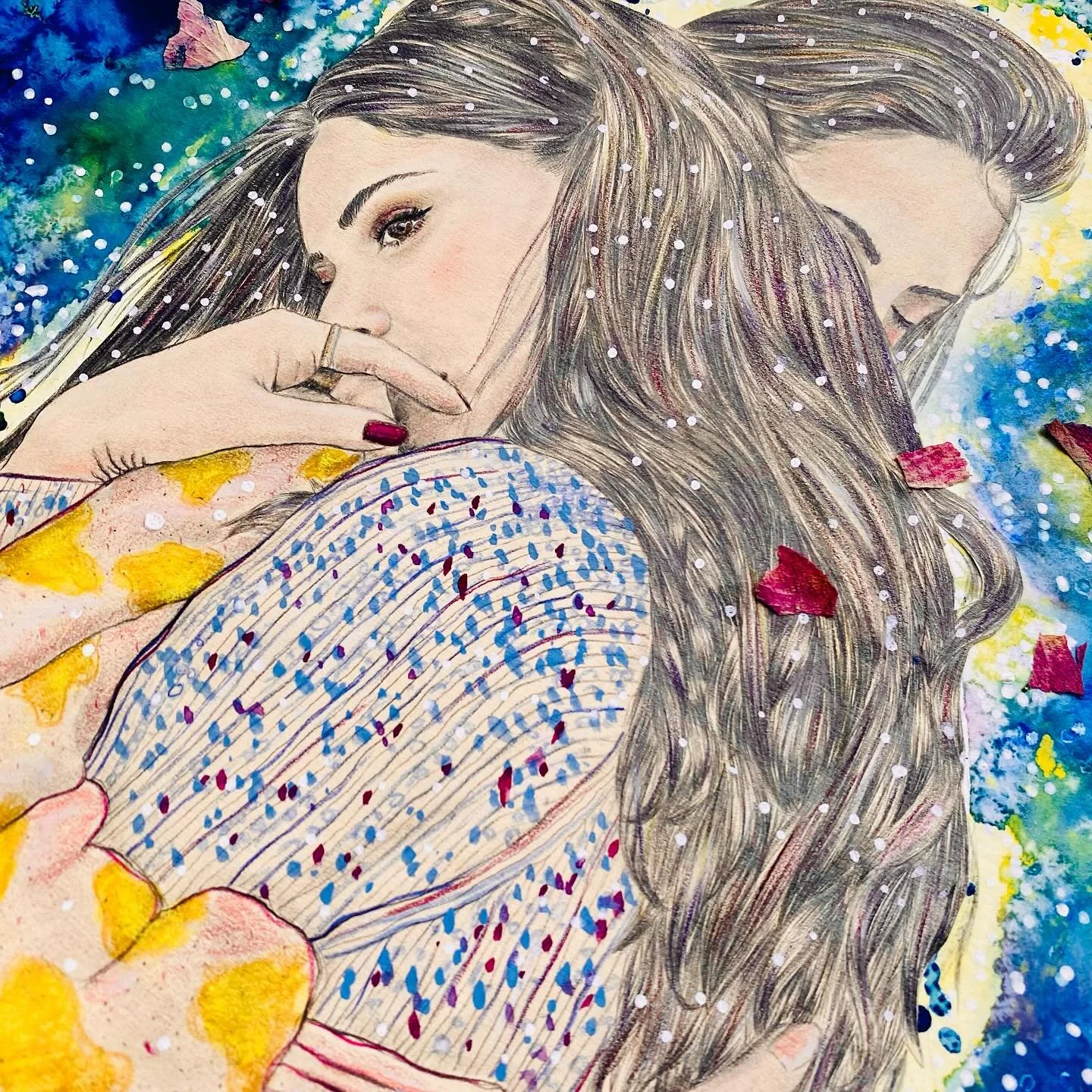 Xmas is around the corner! ✨

I&rsquo;m nearly fully booked with commissions &ndash; and currently working on illustrations for a whole beautiful book and a super exciting magazine project.

But: If you&rsquo;re still looking for a personal portrait 