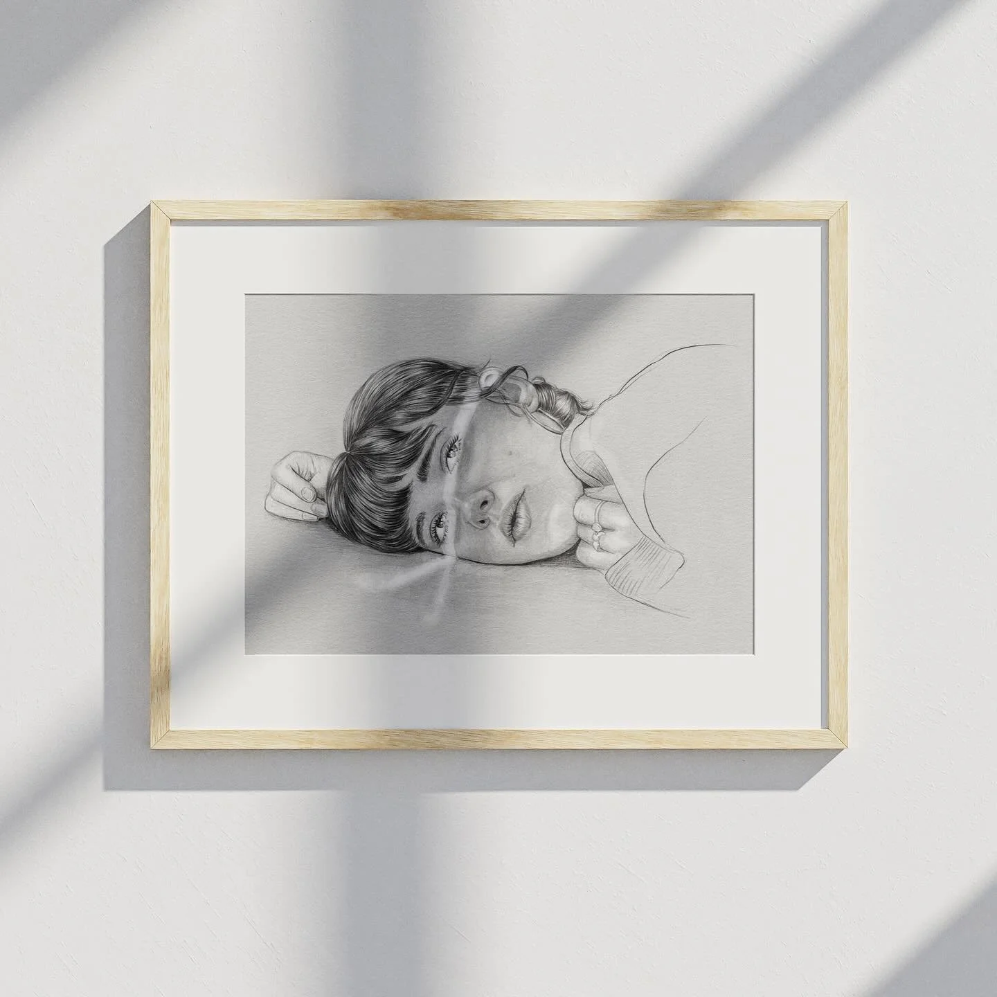 ⚡️ART PRINTS ⚡️

Next up in my December print release: &ldquo;Light in Her Eyes&rdquo; ✨

I created this portrait during Covid. The light fascinated me &ndash; the way it fell across her eyes felt like a gentle reminder that even in heavy or uncertai