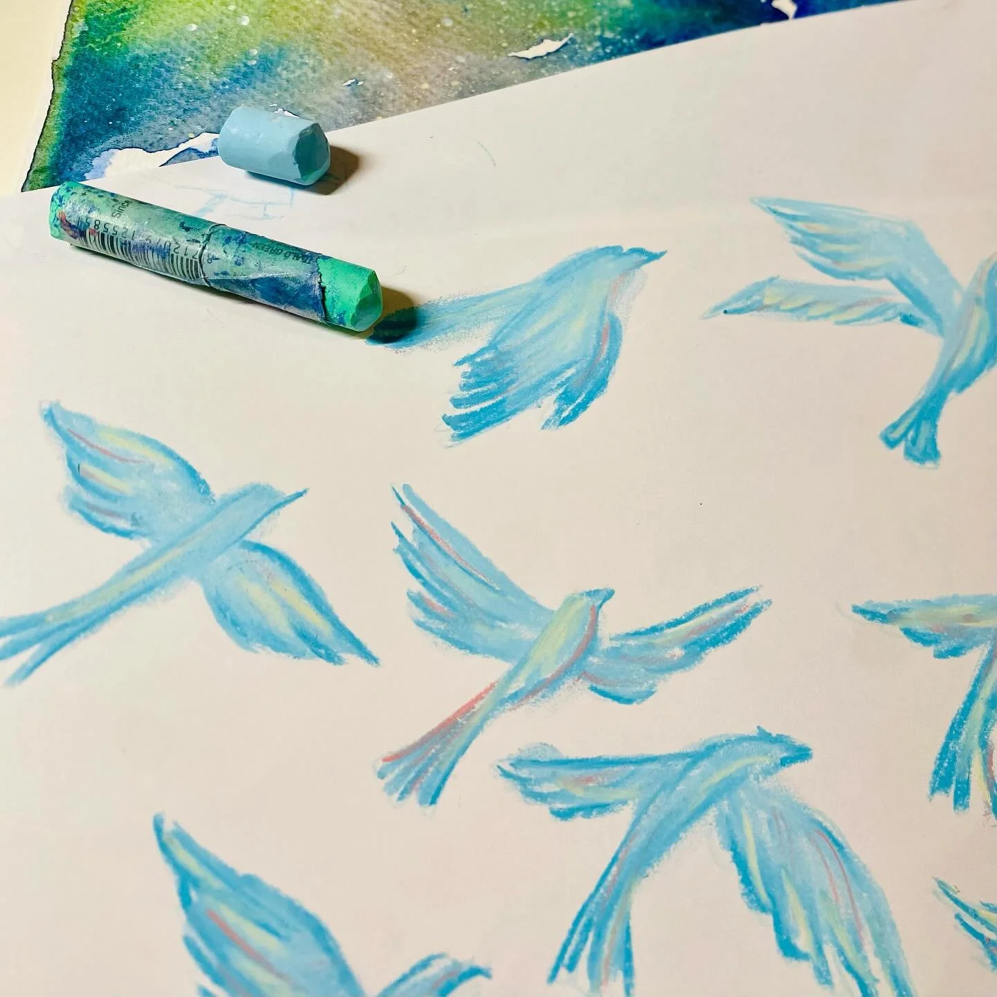 I finished a commission for a dream magazine client from the States last week, that I am so grateful for! 

Whilst I can&rsquo;t show you the final illustrations yet, I&rsquo;ll share some of my in between studies that were just as much fun (as they 