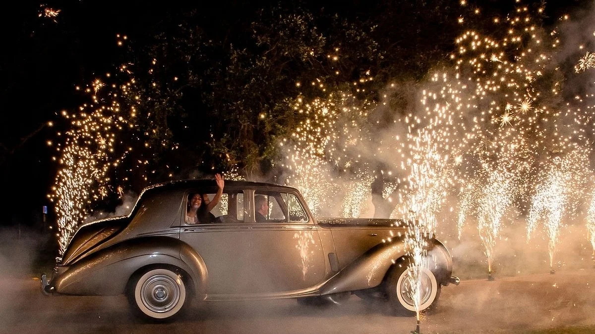 1955 Rolls Royce Silver Dawn for weddings in Bastrop