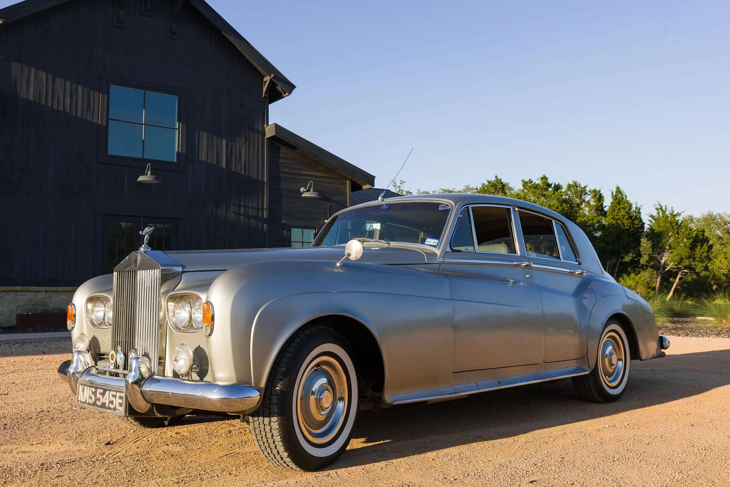 1965 Rolls Royce Silver Cloud III for weddings in Liberty Hills