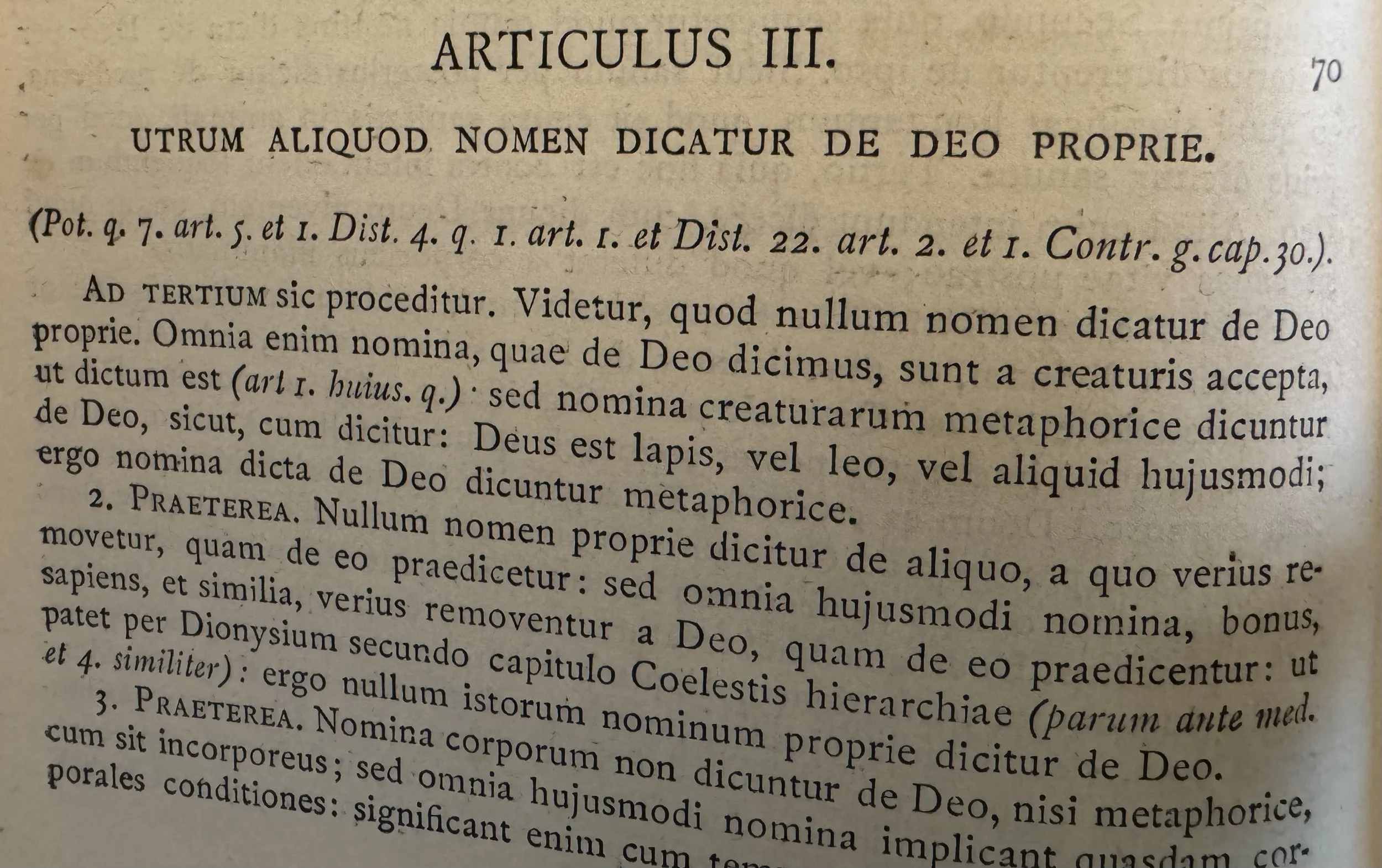 The Philosopher-Theologian, Thomism, and Analogy
