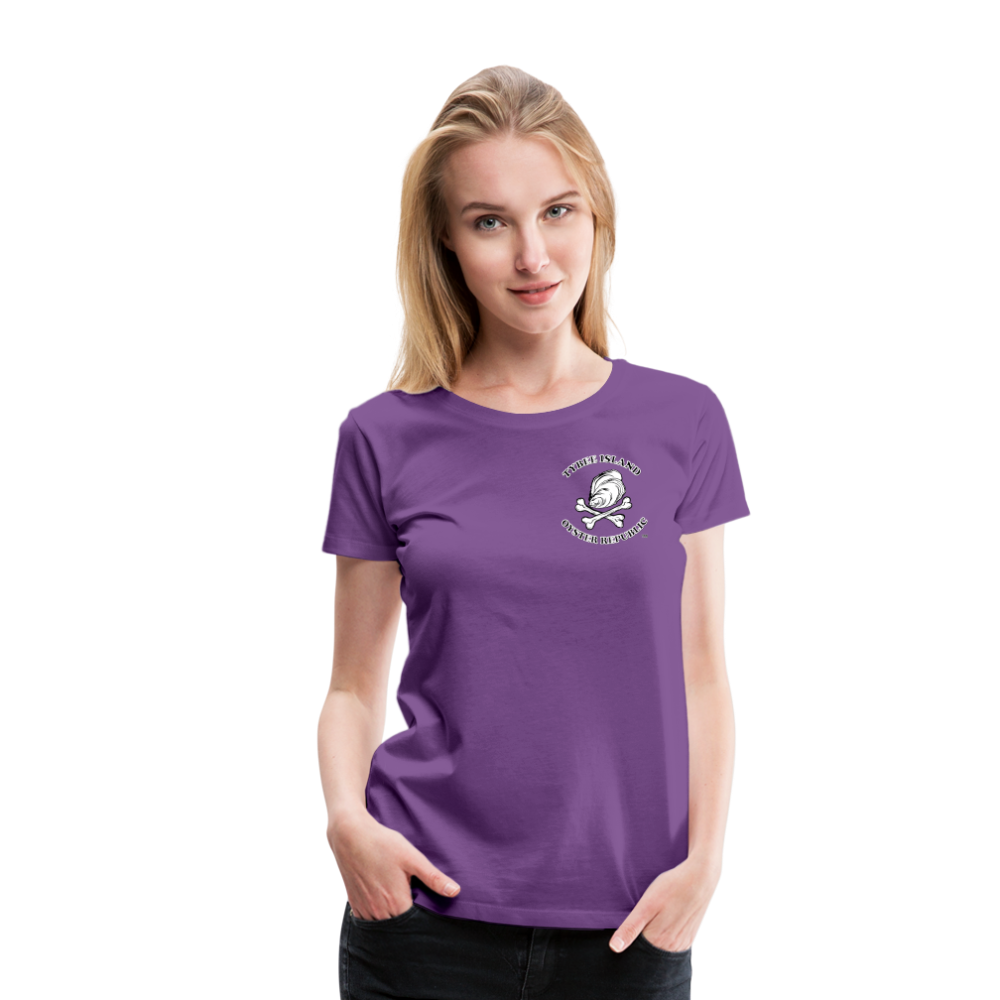 Women Staple T-Shirt Purple Thistle REELL-SHOP