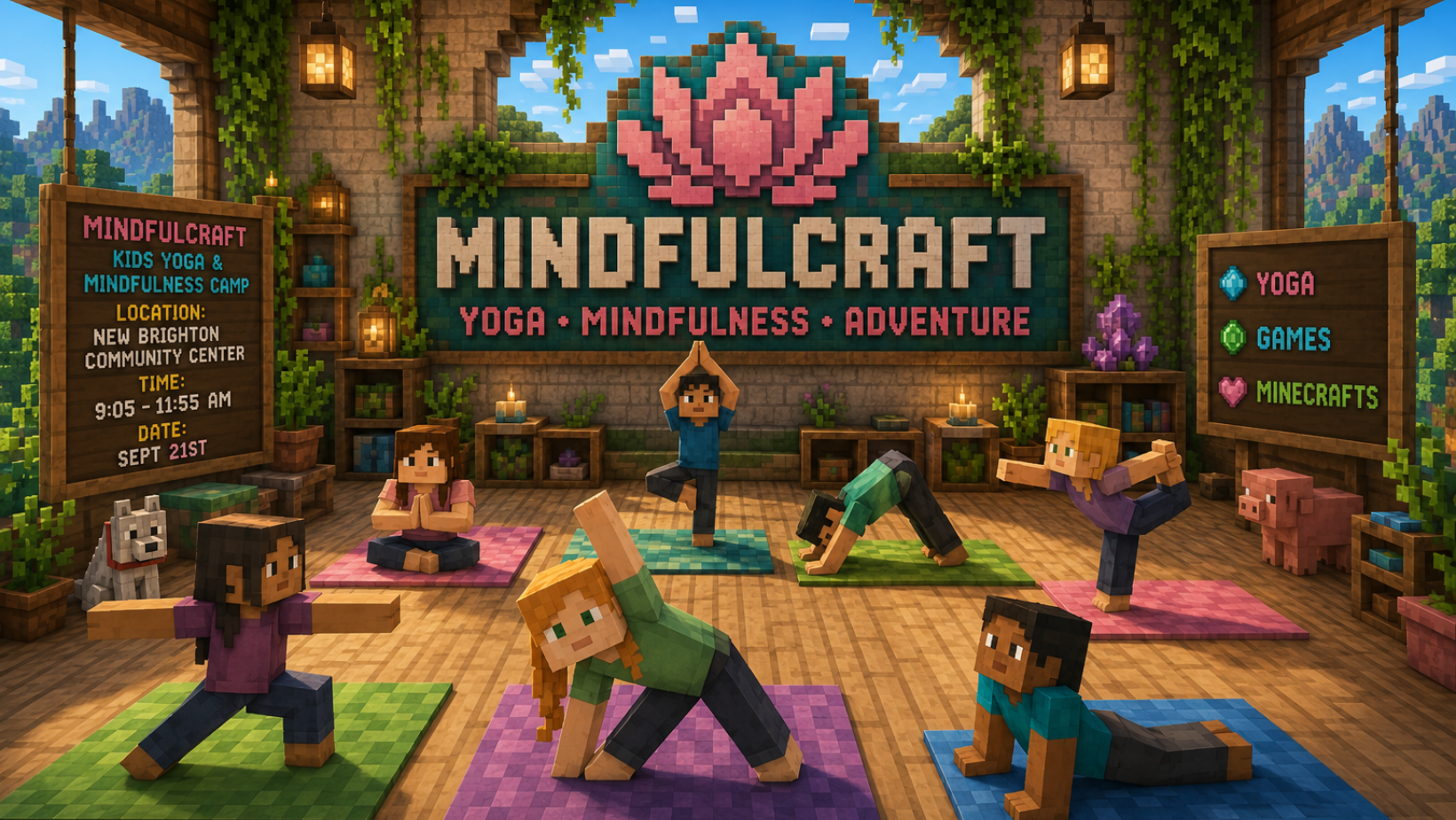 MindfulCraft™: Minecraft-Inspired No-School Day Camp for Kids | New Brighton, MN