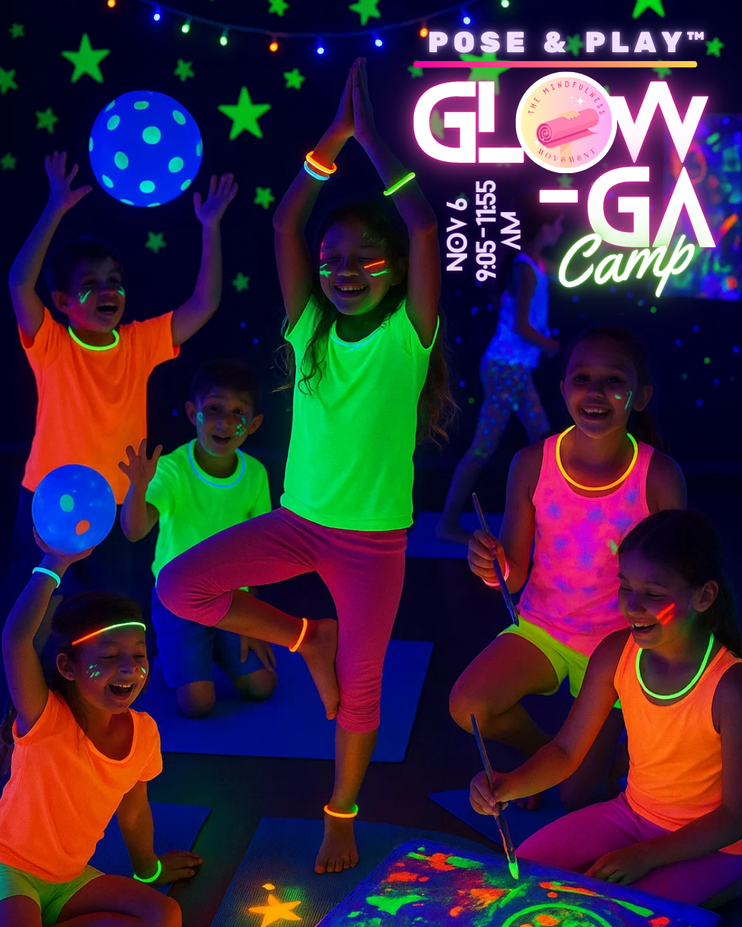 Pose & Play™: Glow-Ga Camp (Non-School Day)