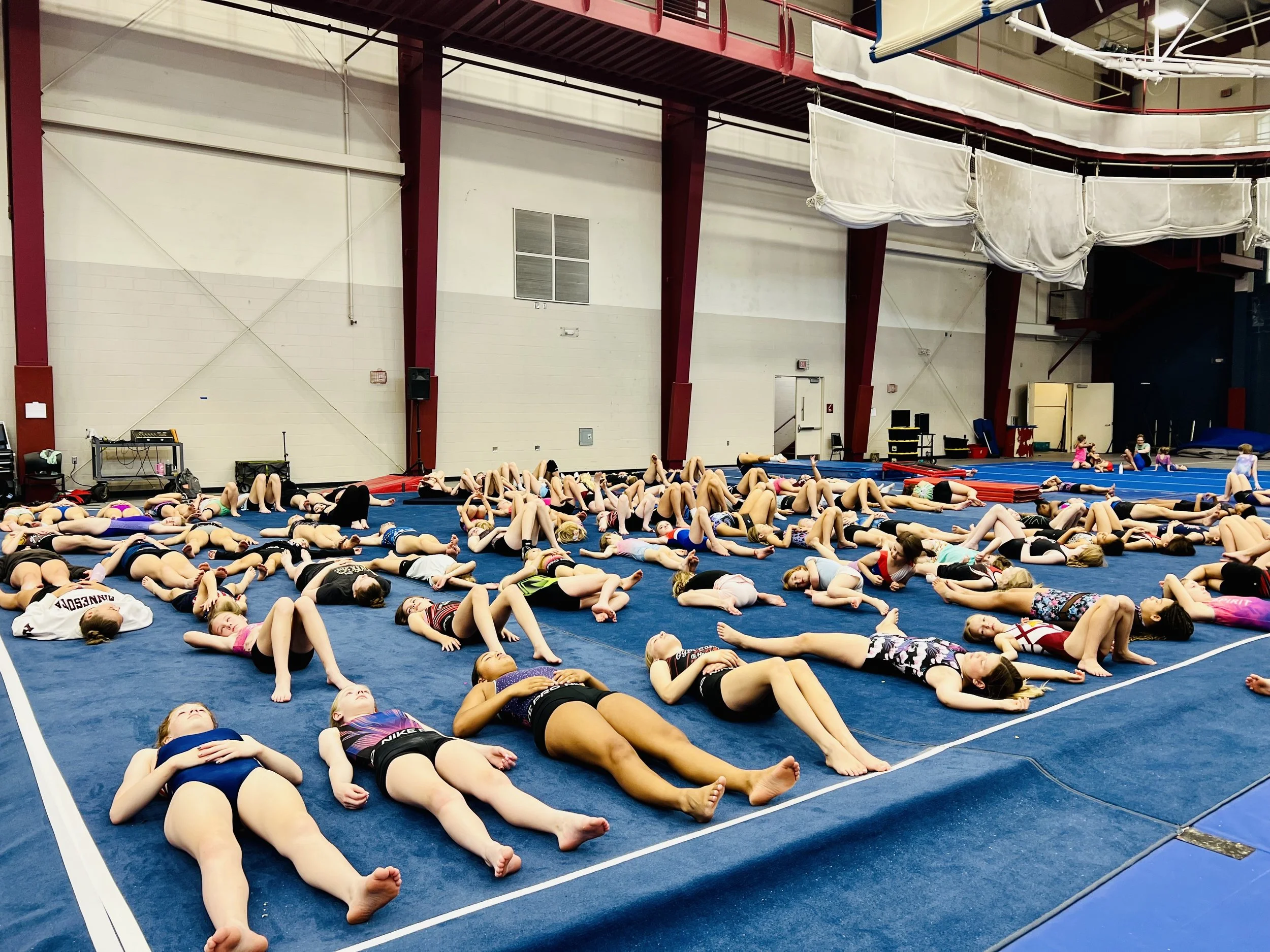 Yoga, mobility, and mindfulness for youth athletes in Minnesota with Stage Left Dance Company and Spirit Gymnastics Camp supporting strength, flexibility, focus, and confidence