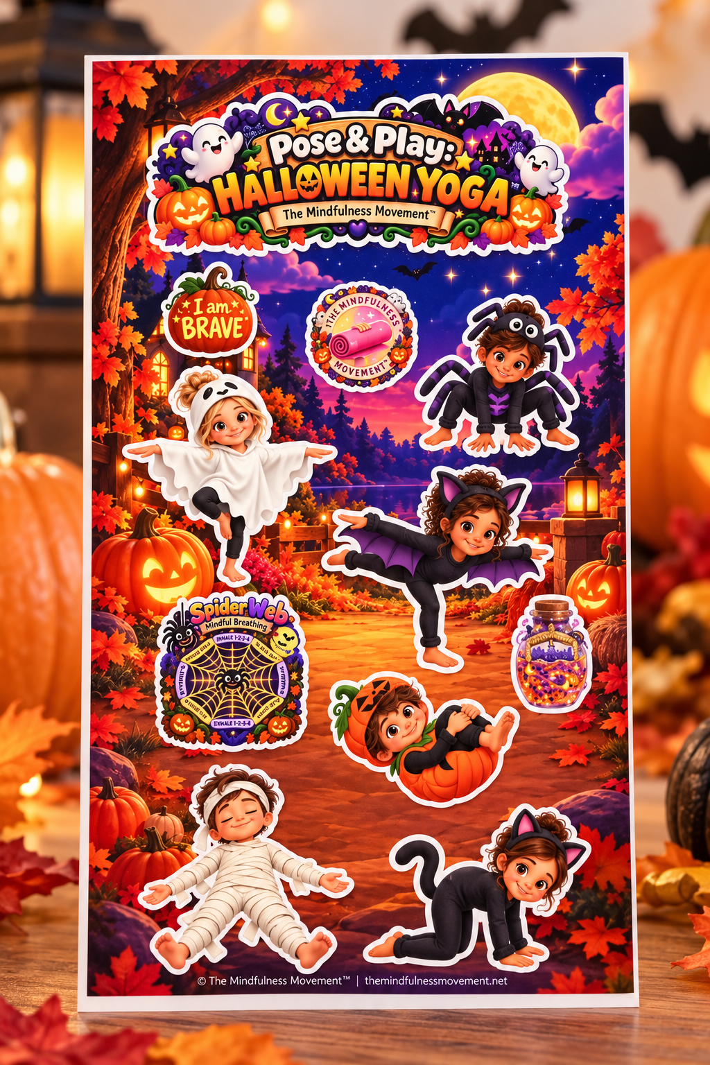 Halloween Yoga Sticker Sheet Display.png