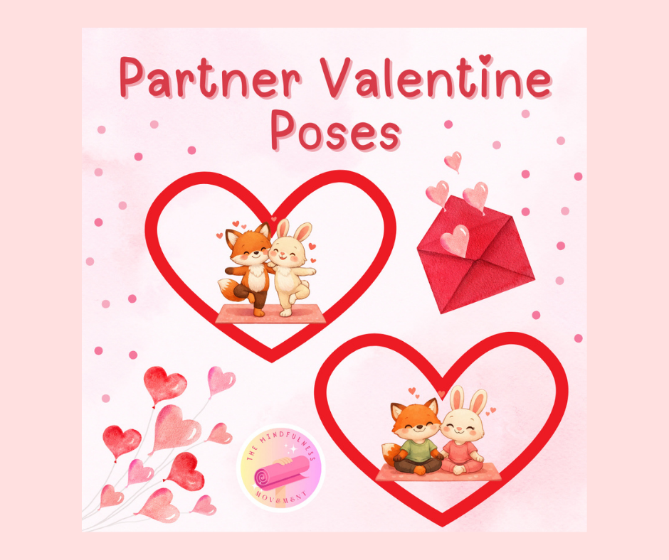 Partner Pose Valentines game digital download.