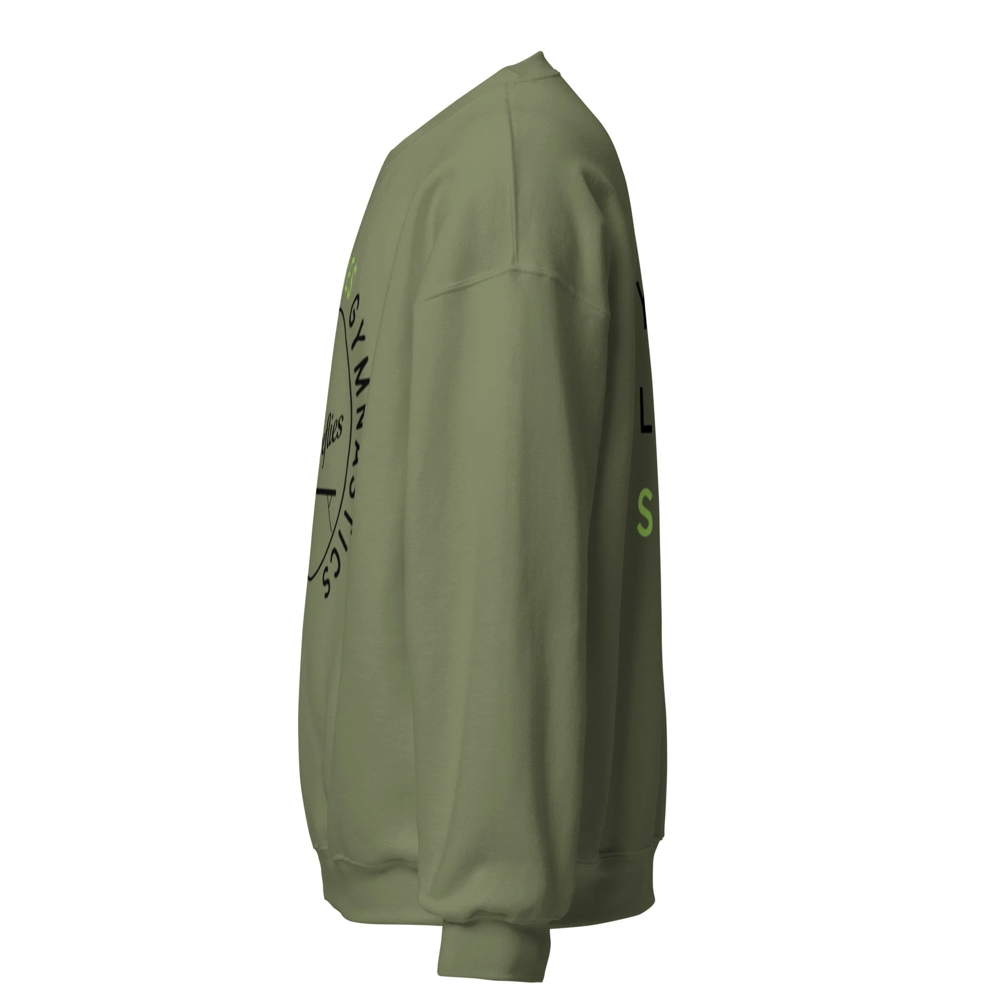 unisex-crew-neck-sweatshirt-military-green-left-6546a0ce2ac46.jpg