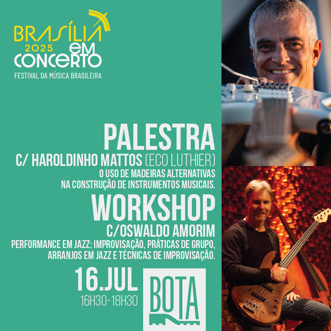 workshop + palestra c/ haroldinho mattos e oswald amorim