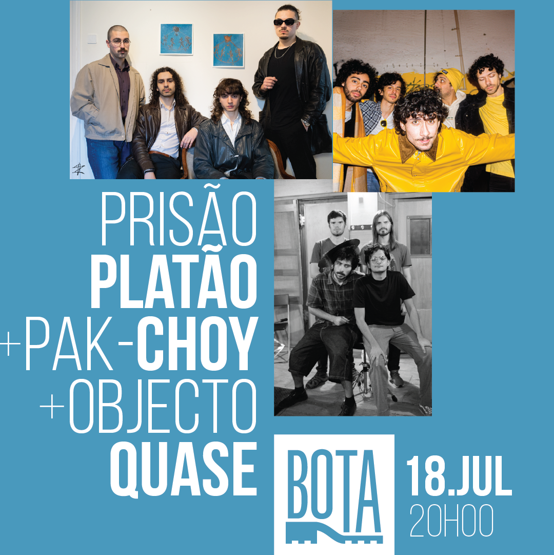 Prisão Platão + Objecto Quase + pak-choy!