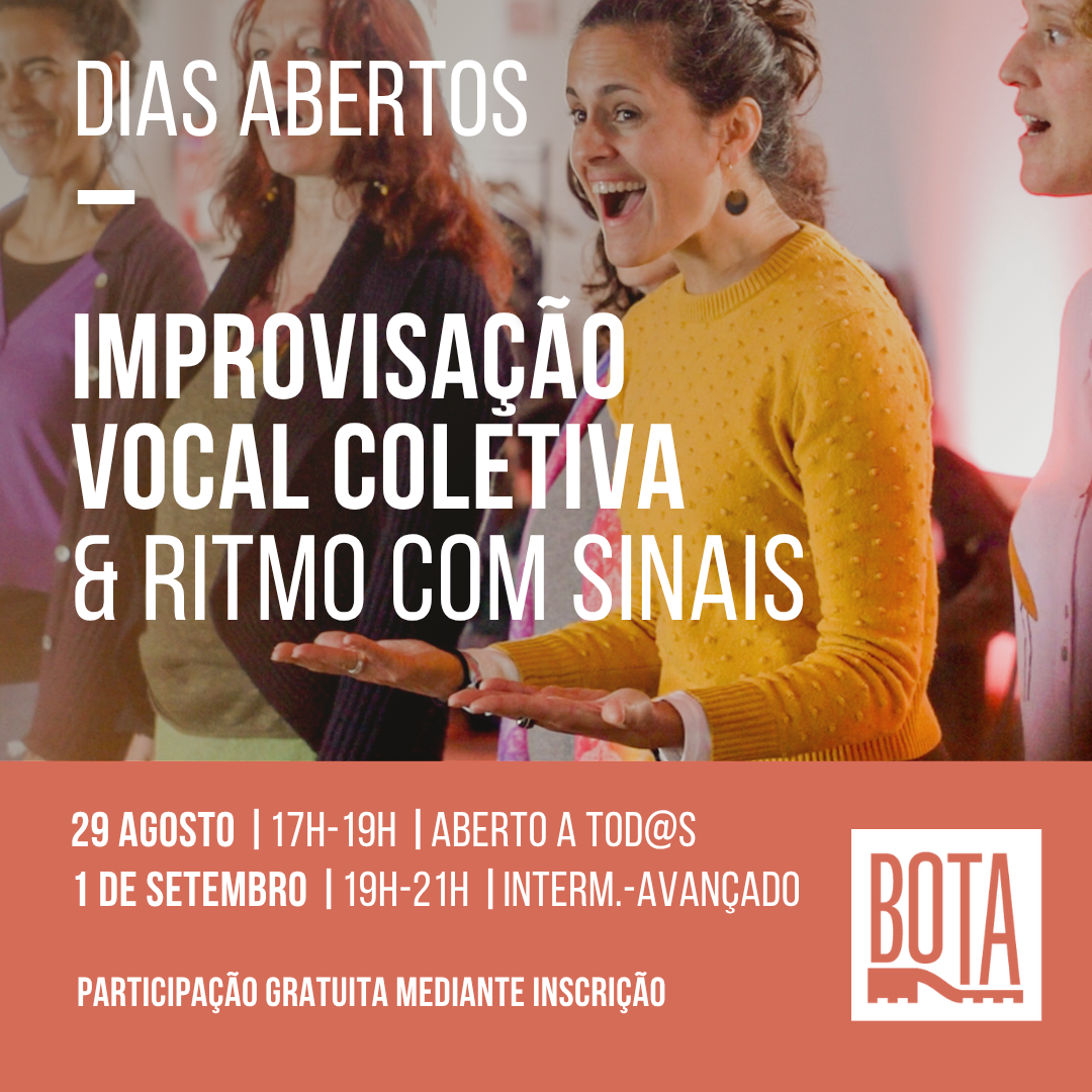 Improvisação vocal coletiva &amp; Ritmo com sinais
