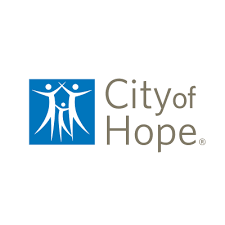 City of Hope logo with stylized human figures and text