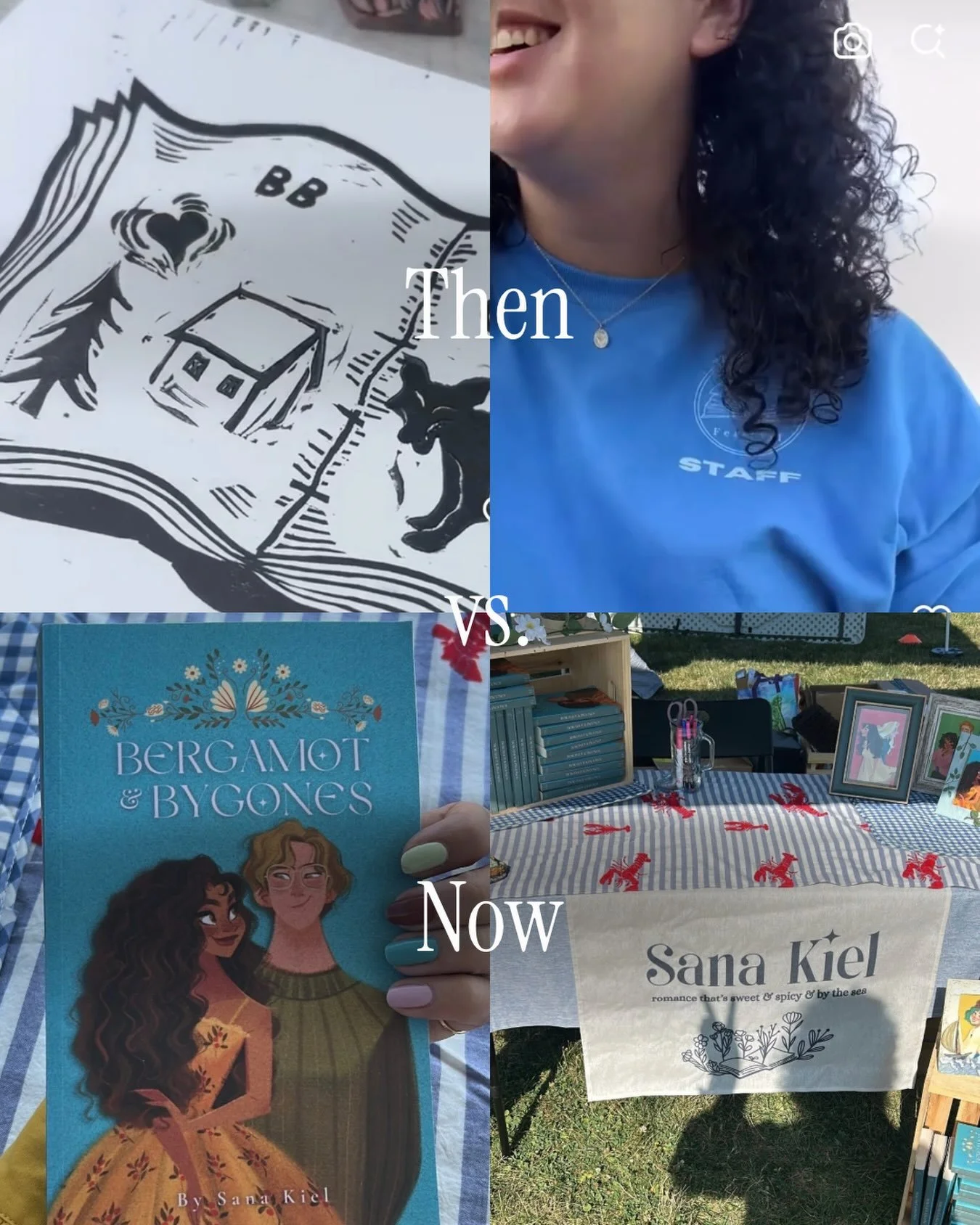 2 years ago, I DMed @smittybehindthescenes and asked if she needed another volunteer for her new bookish event and she graciously let me into the fold. I got to be a &ldquo;booth babysitter&rdquo;: watching authors&rsquo; booths while they took break