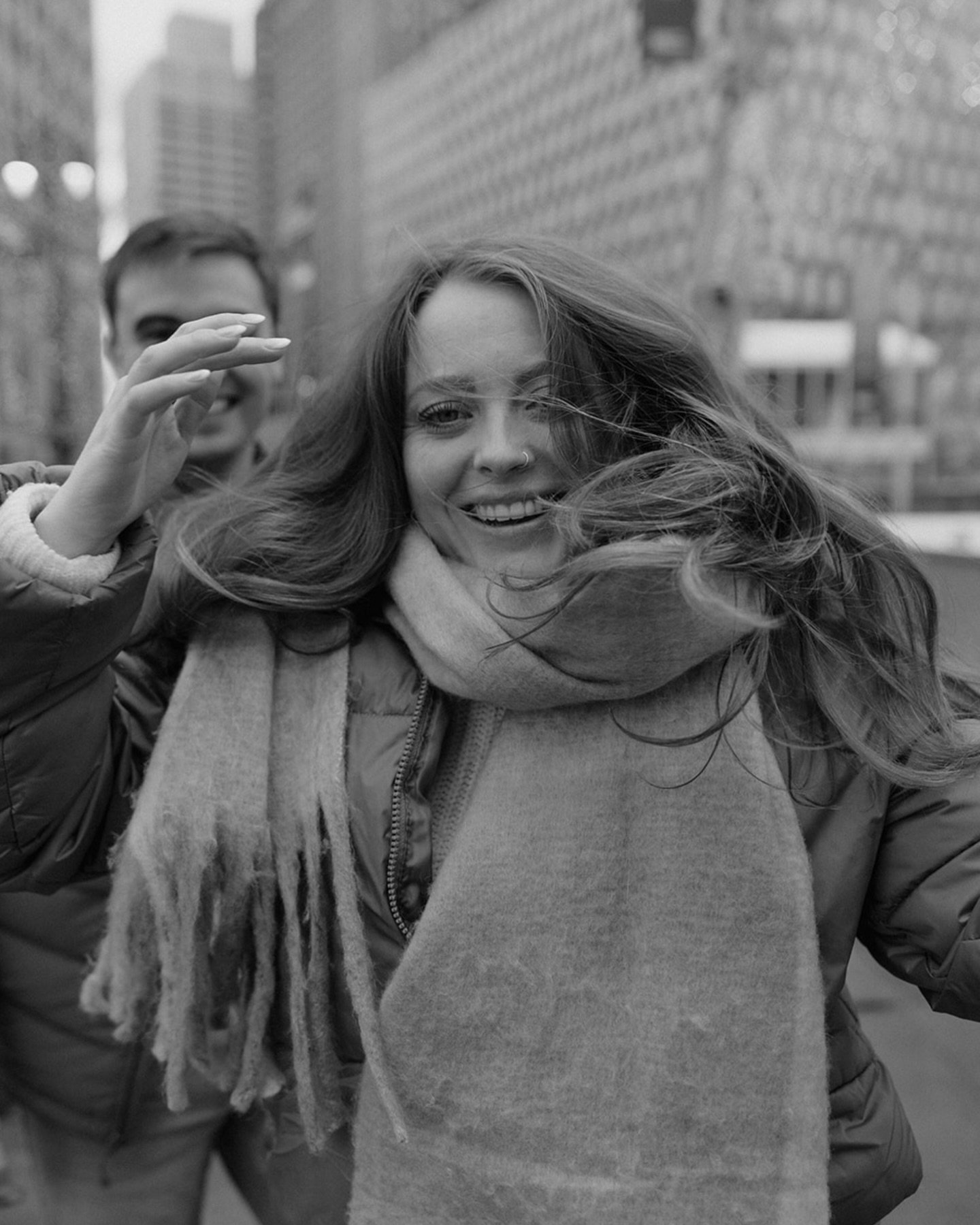Actually winter is adorable ft the most playful, joy-filled winter engagement session. You would never know it felt like 3 degrees outside🥲