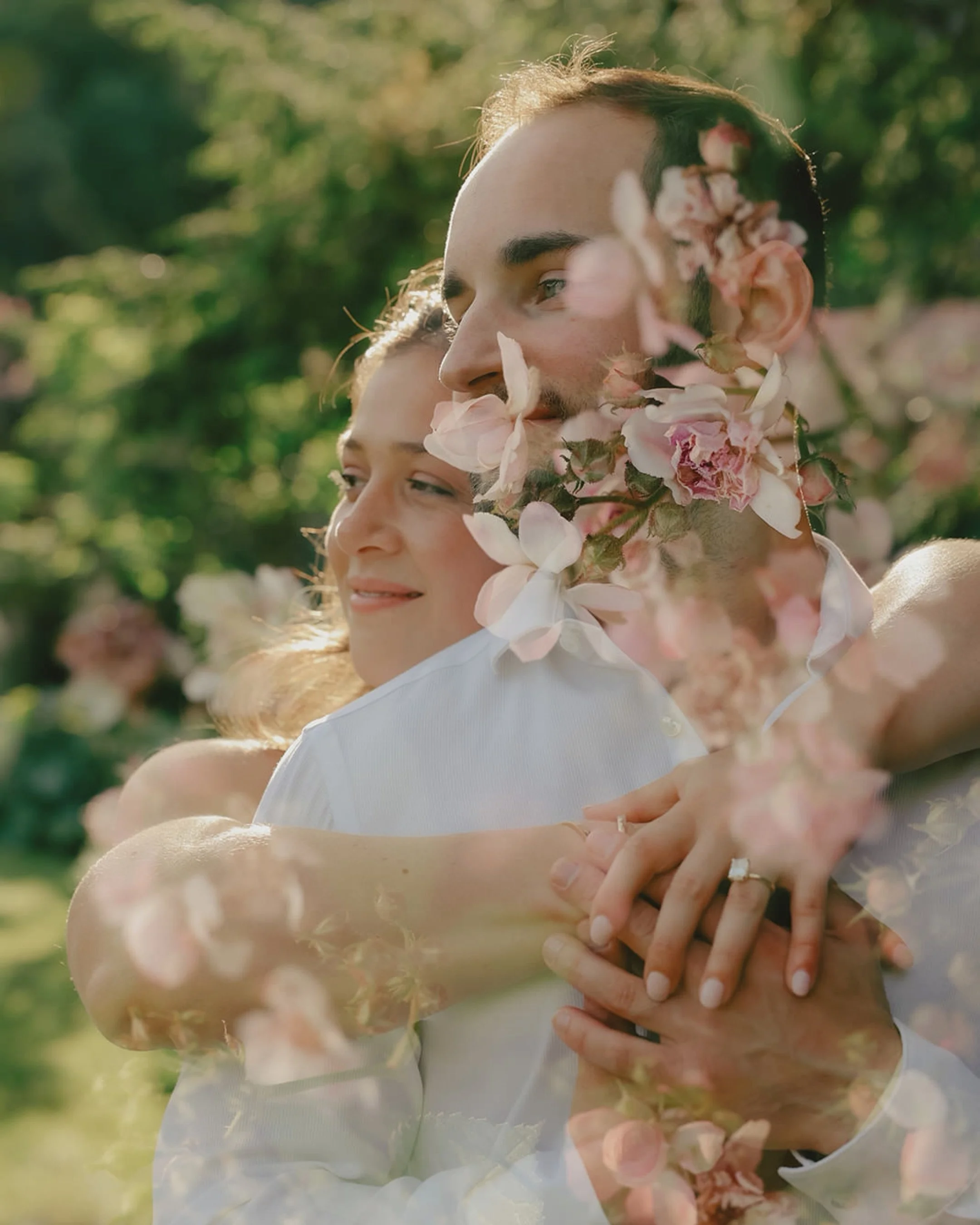 A few more from Leigh &amp; Josh&rsquo;s gorgeous engagement session at Greencrest Manor🌸🧚🏼&zwj;♀️✨