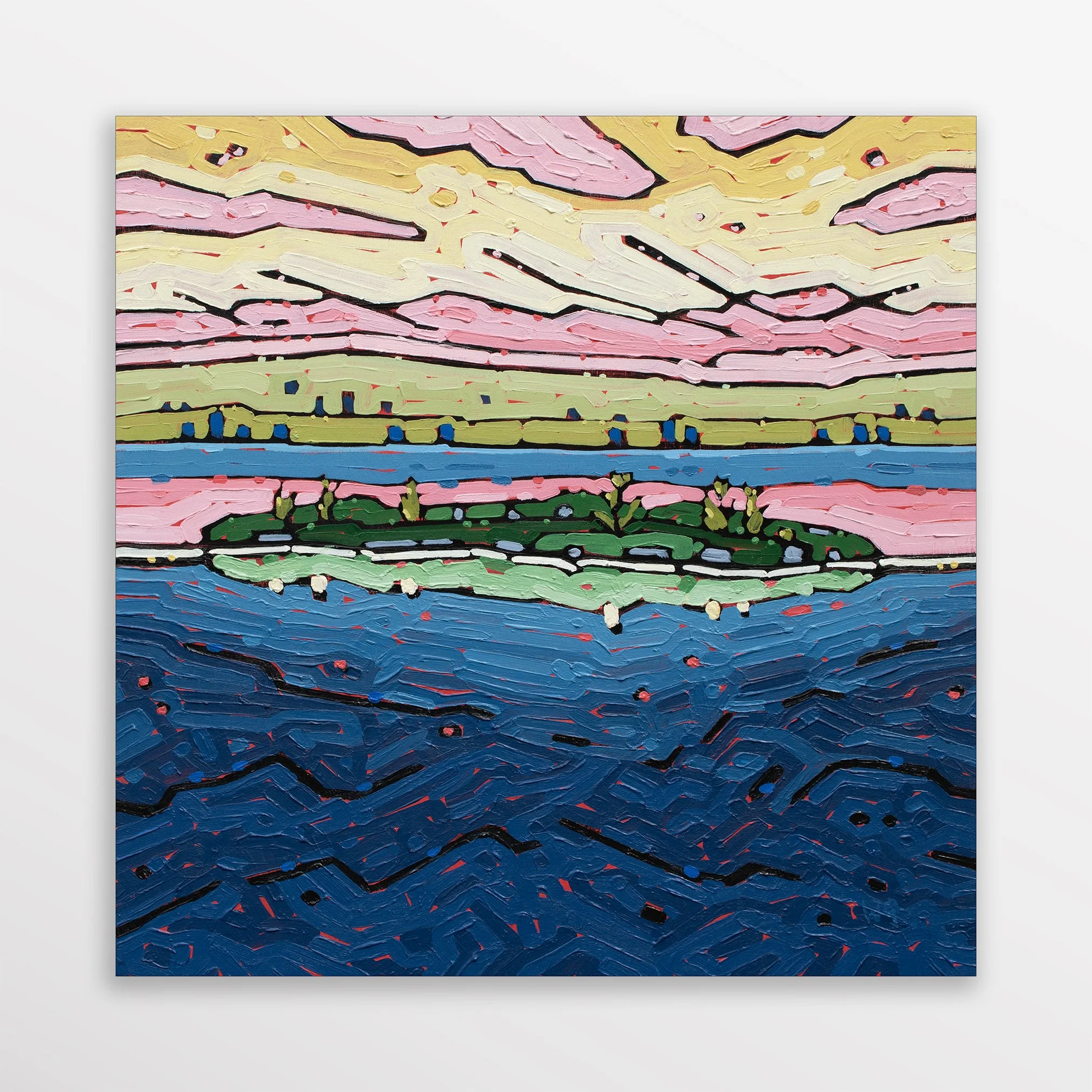 Full Painting_On the Bluff, Cool Waters.jpg